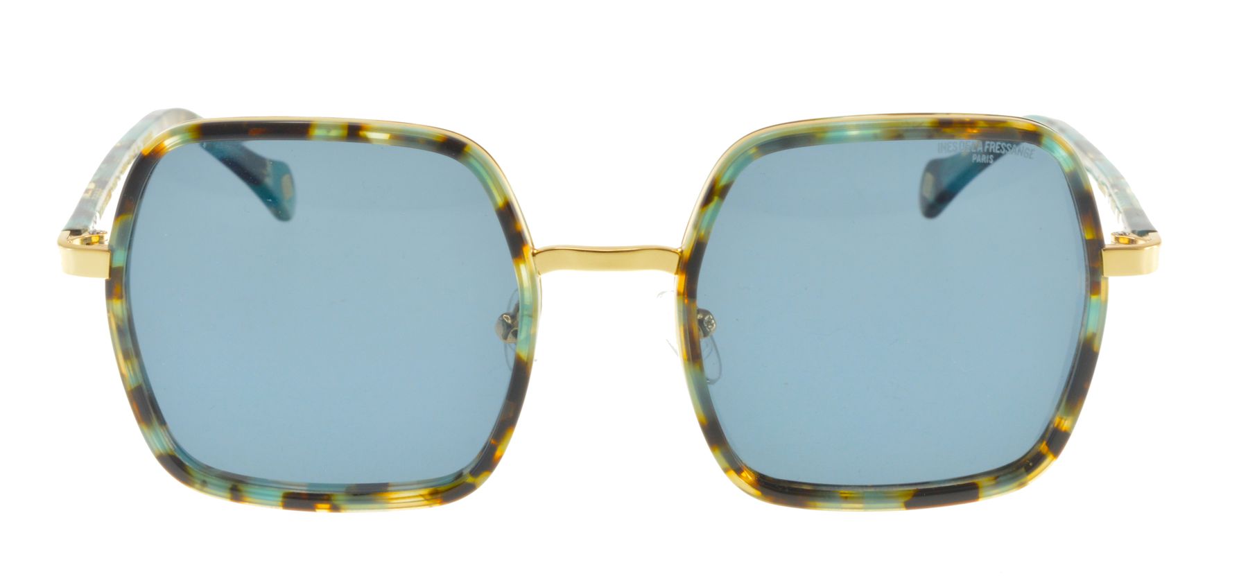 Lunettes de soleil Katherine bleues or