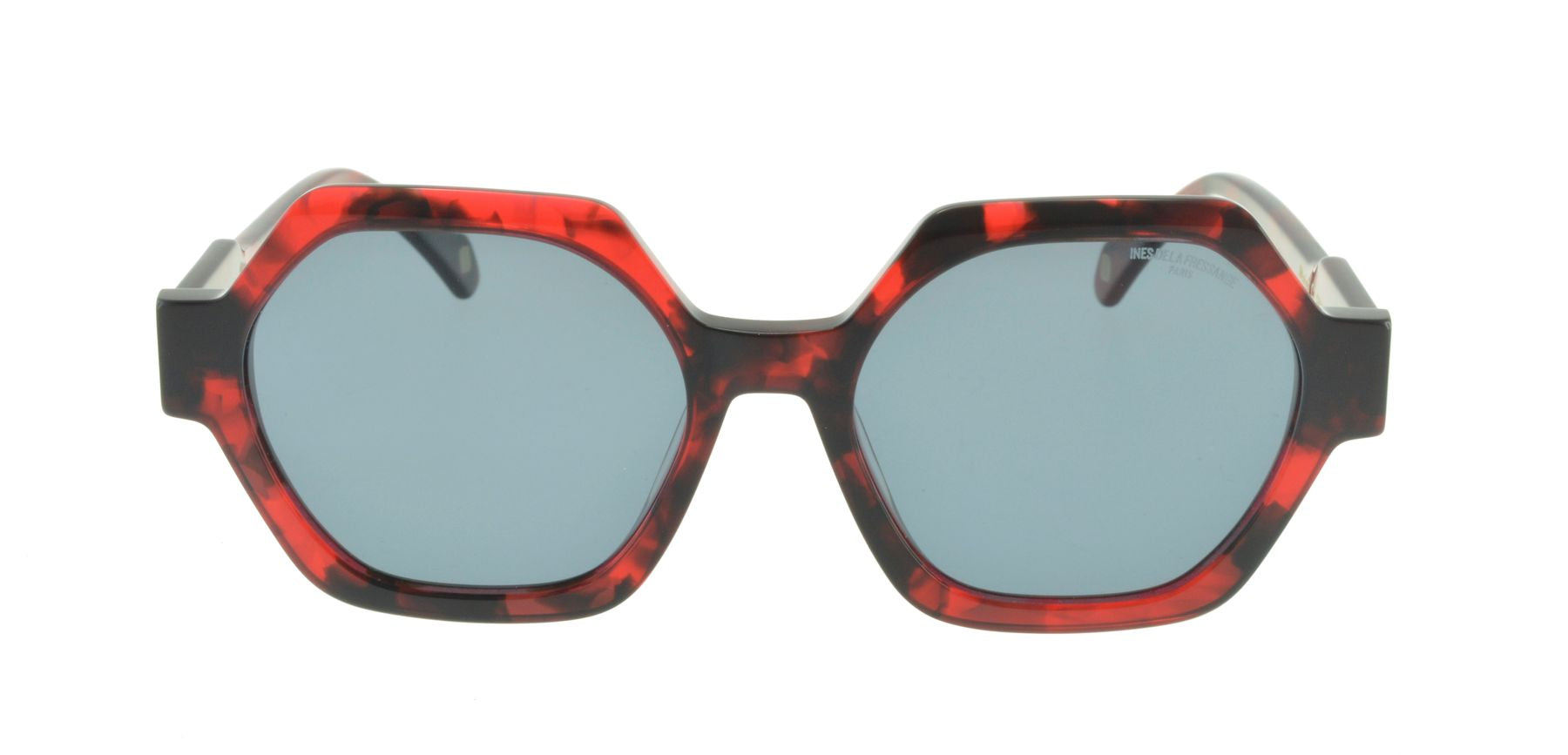 Marion red tortoiseshell sunglasses