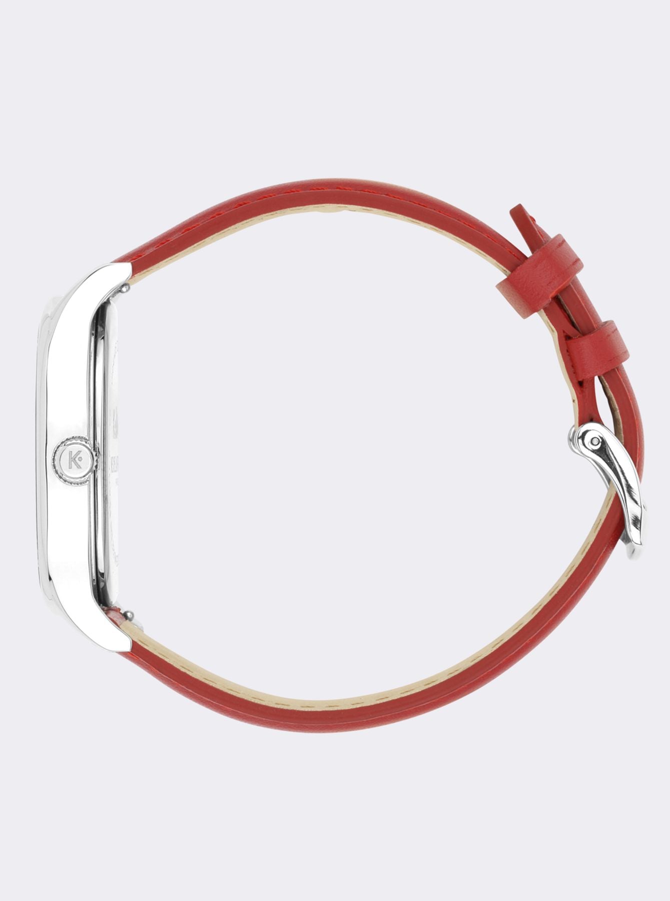Ines de la Fressange Orologio rosso Grande Colorama Kelton x Paris