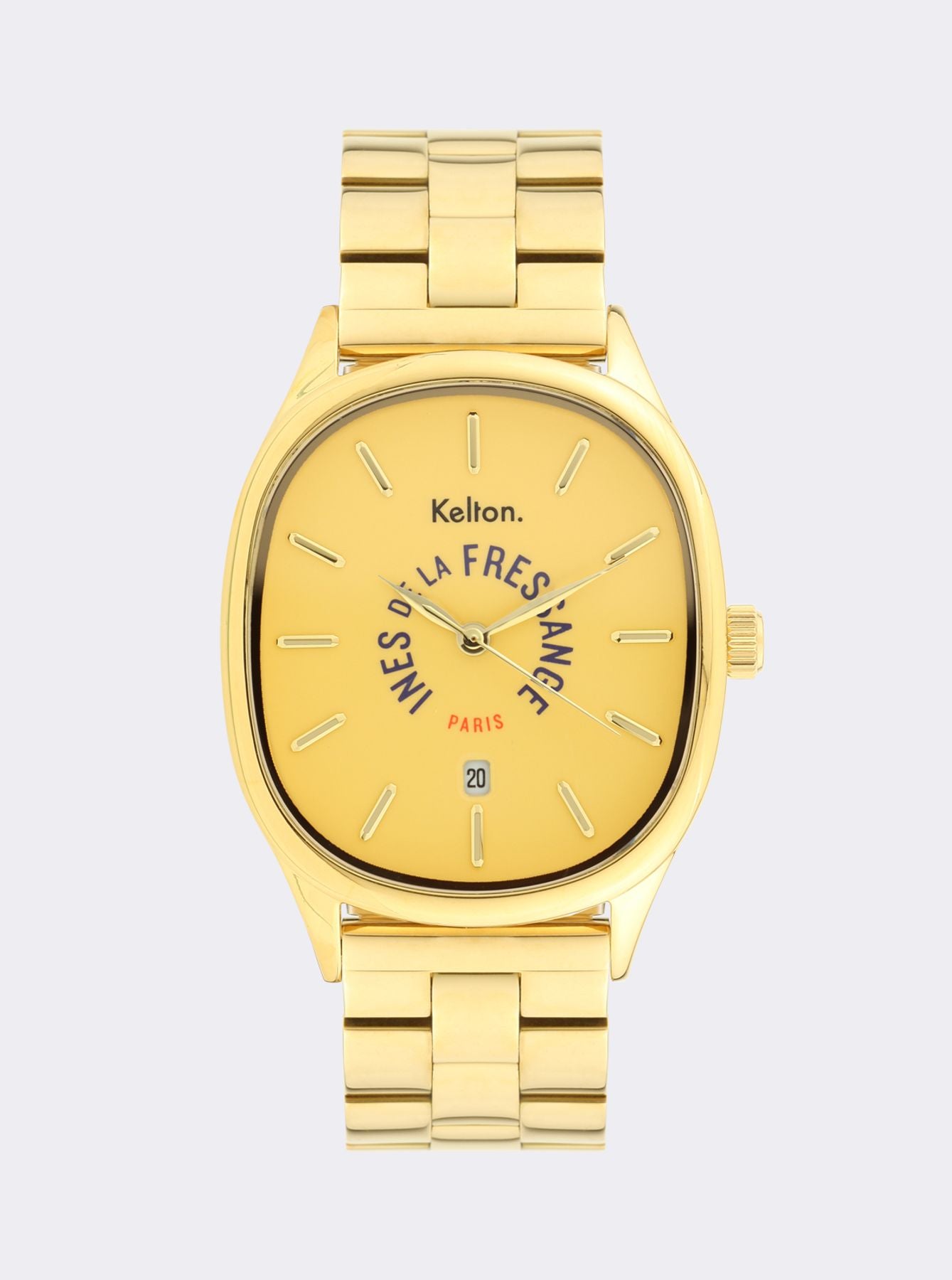Montre Grande Colorama gold Kelton x Ines de la Fressange Paris