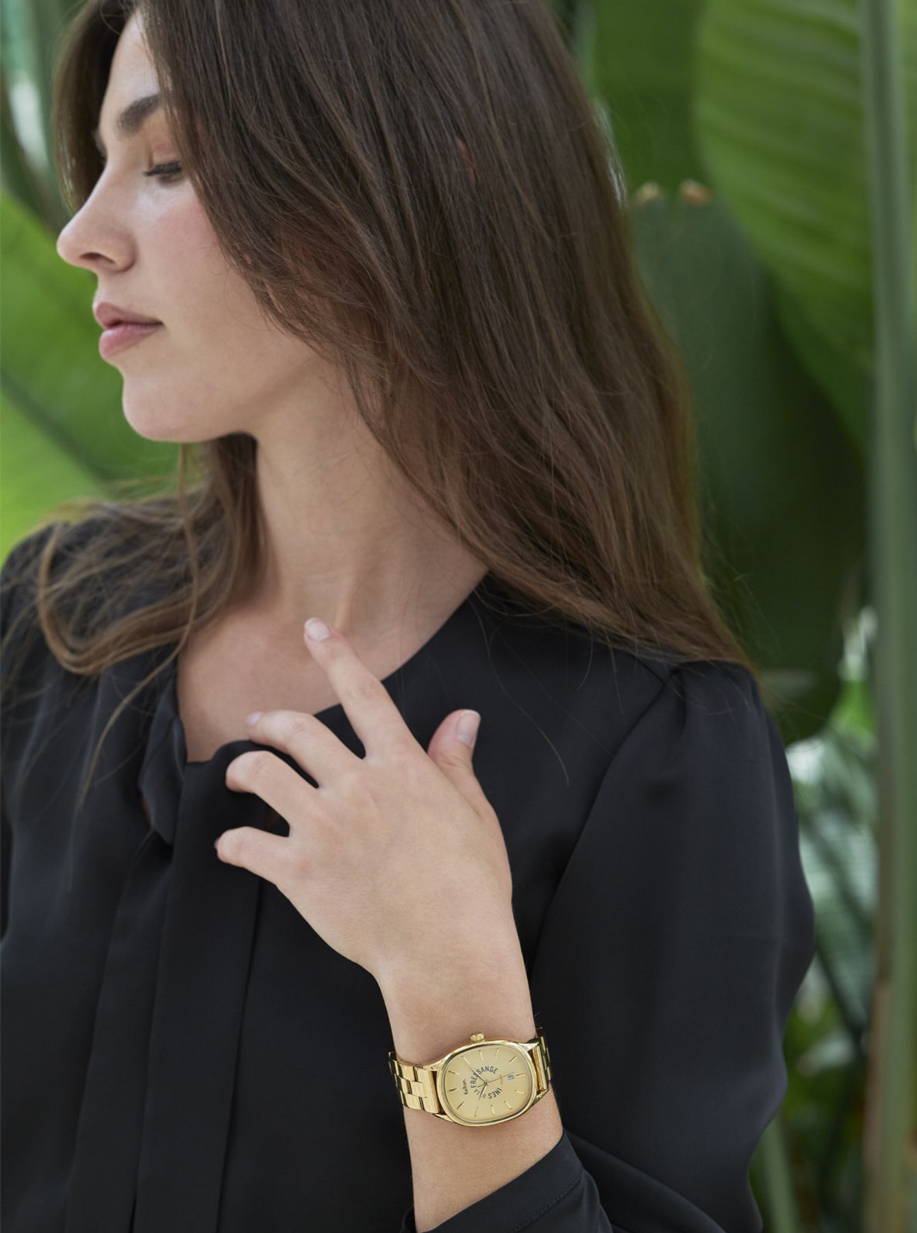Montre Grande Colorama gold Kelton x Ines de la Fressange Paris