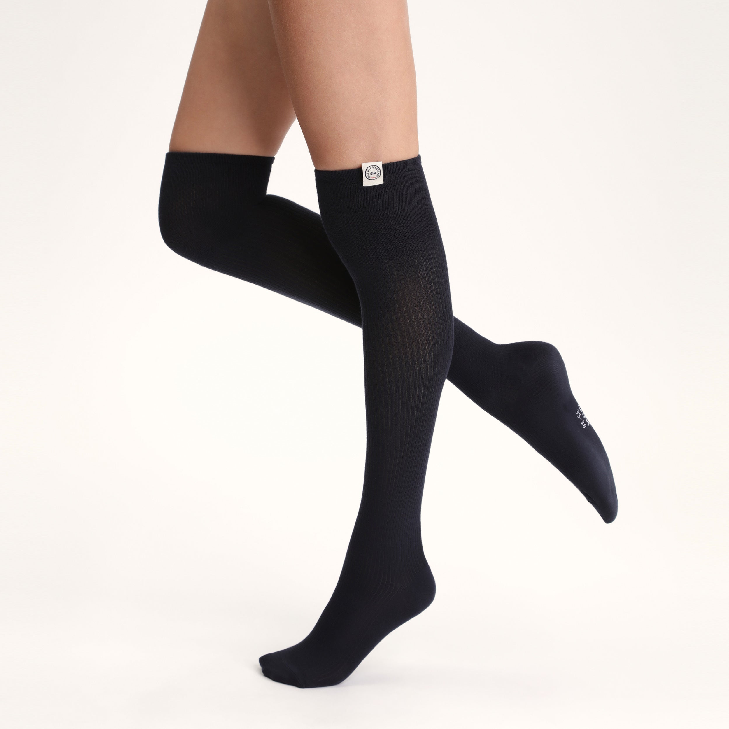 Chaussettes hautes DIM x Ines de La Fressange