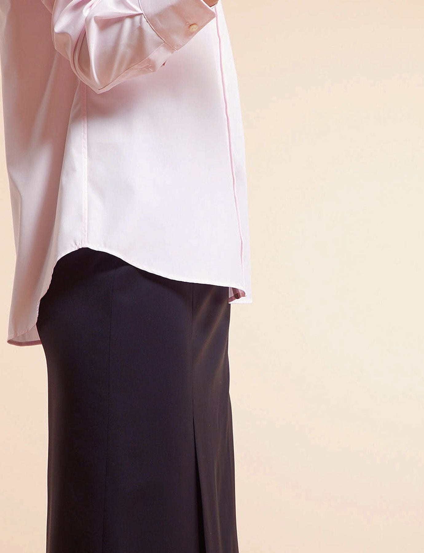 Chemise Martin coton rose pâle