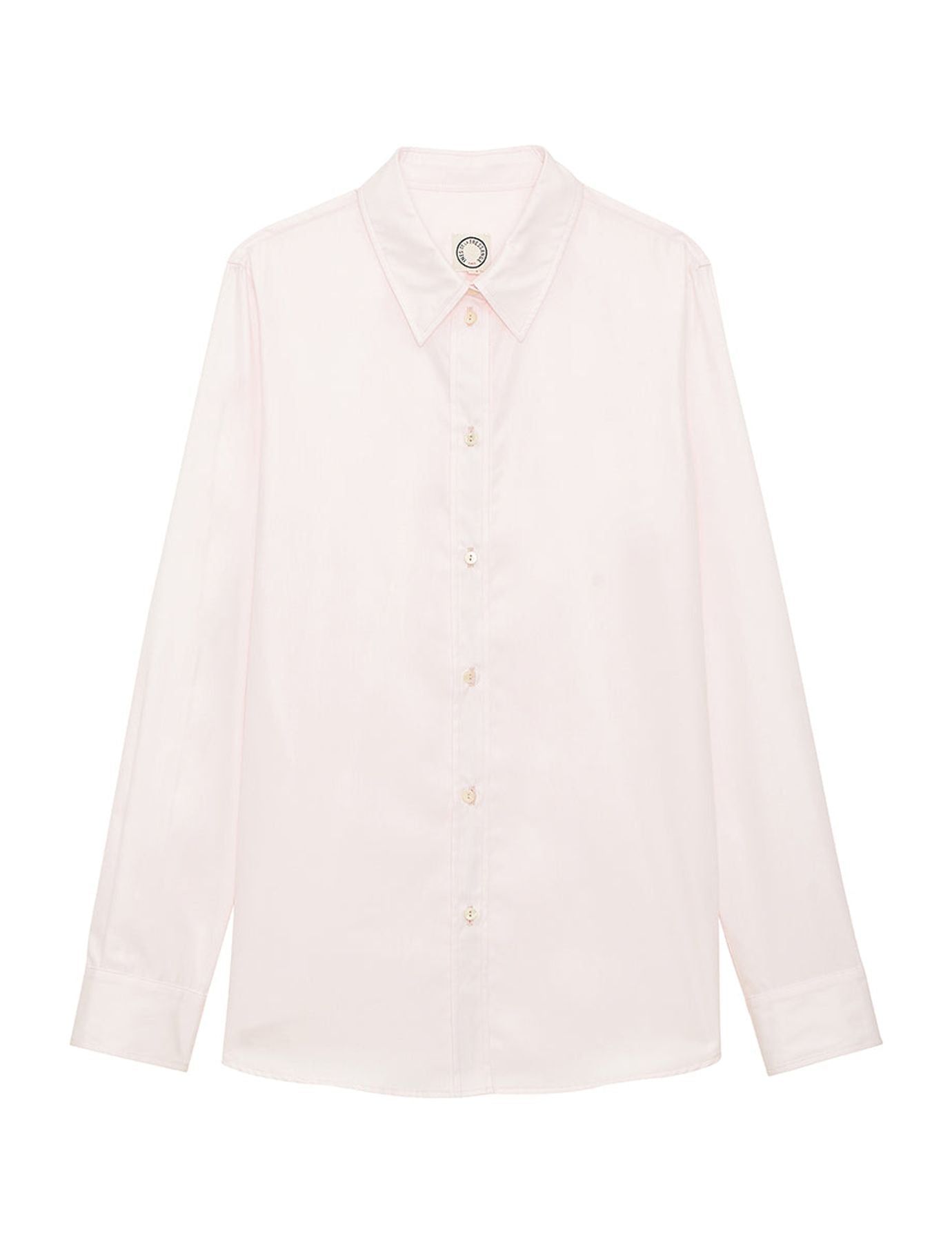 Chemise Martin coton rose pâle