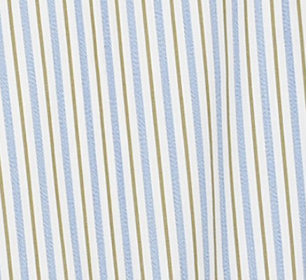 Cotton striped love dress