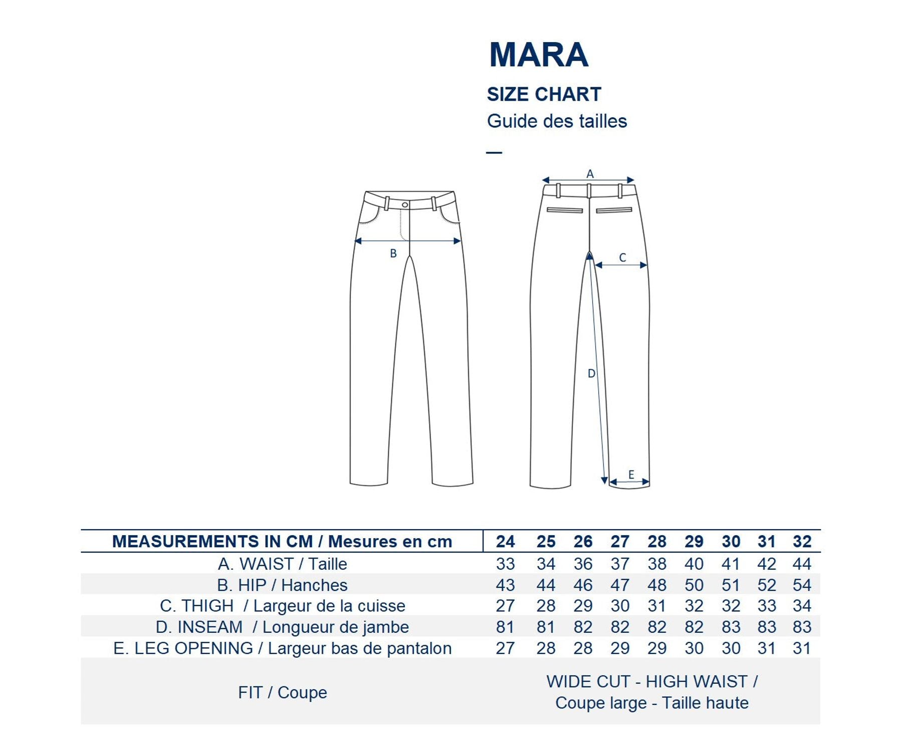 Mara ecru jeans x Notify