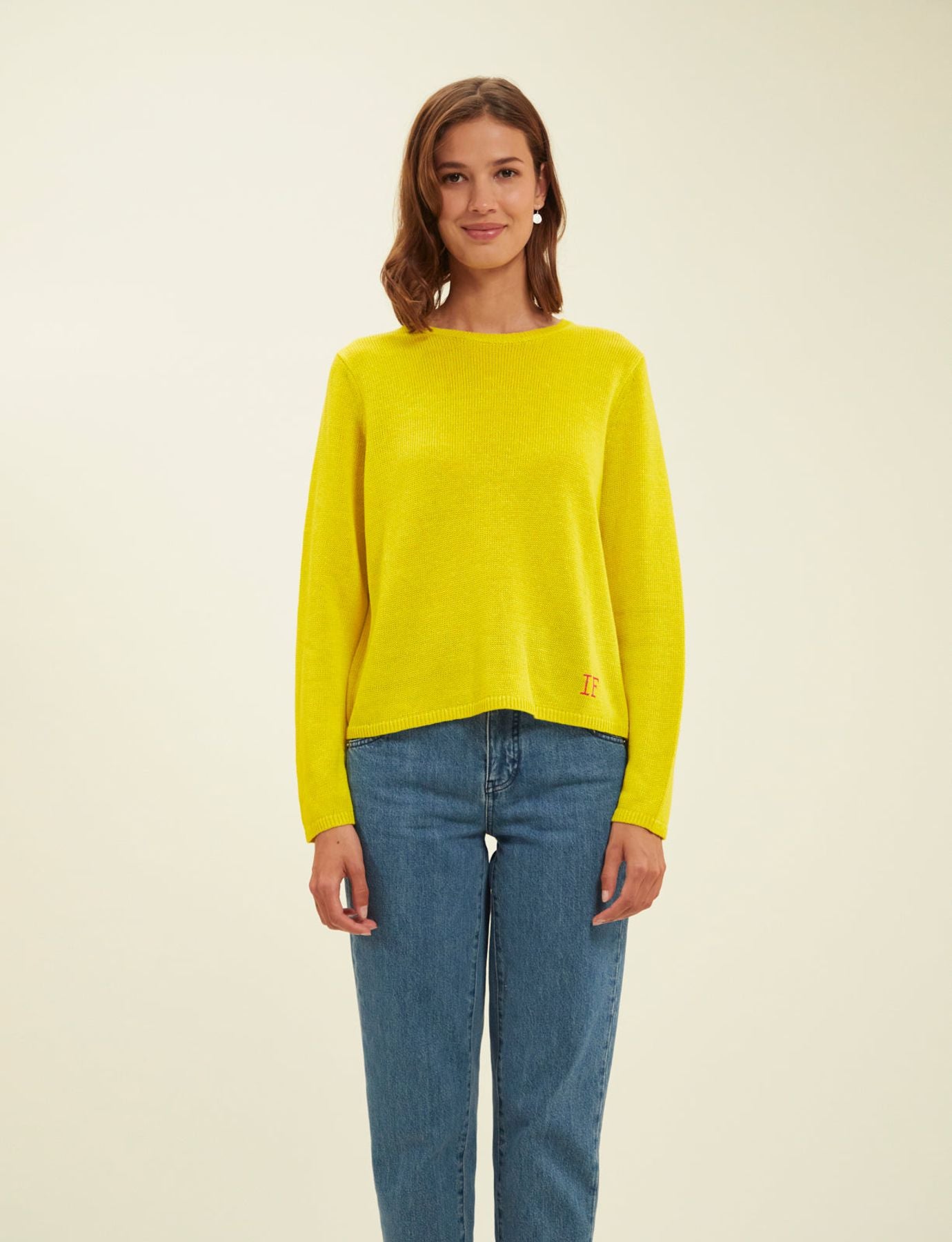 Angelina yellow jumper