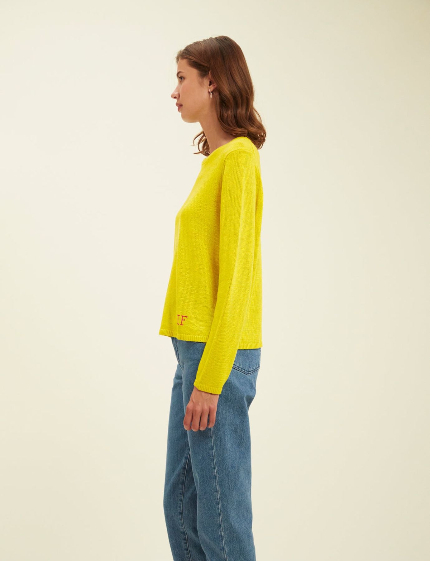 Angelina yellow jumper
