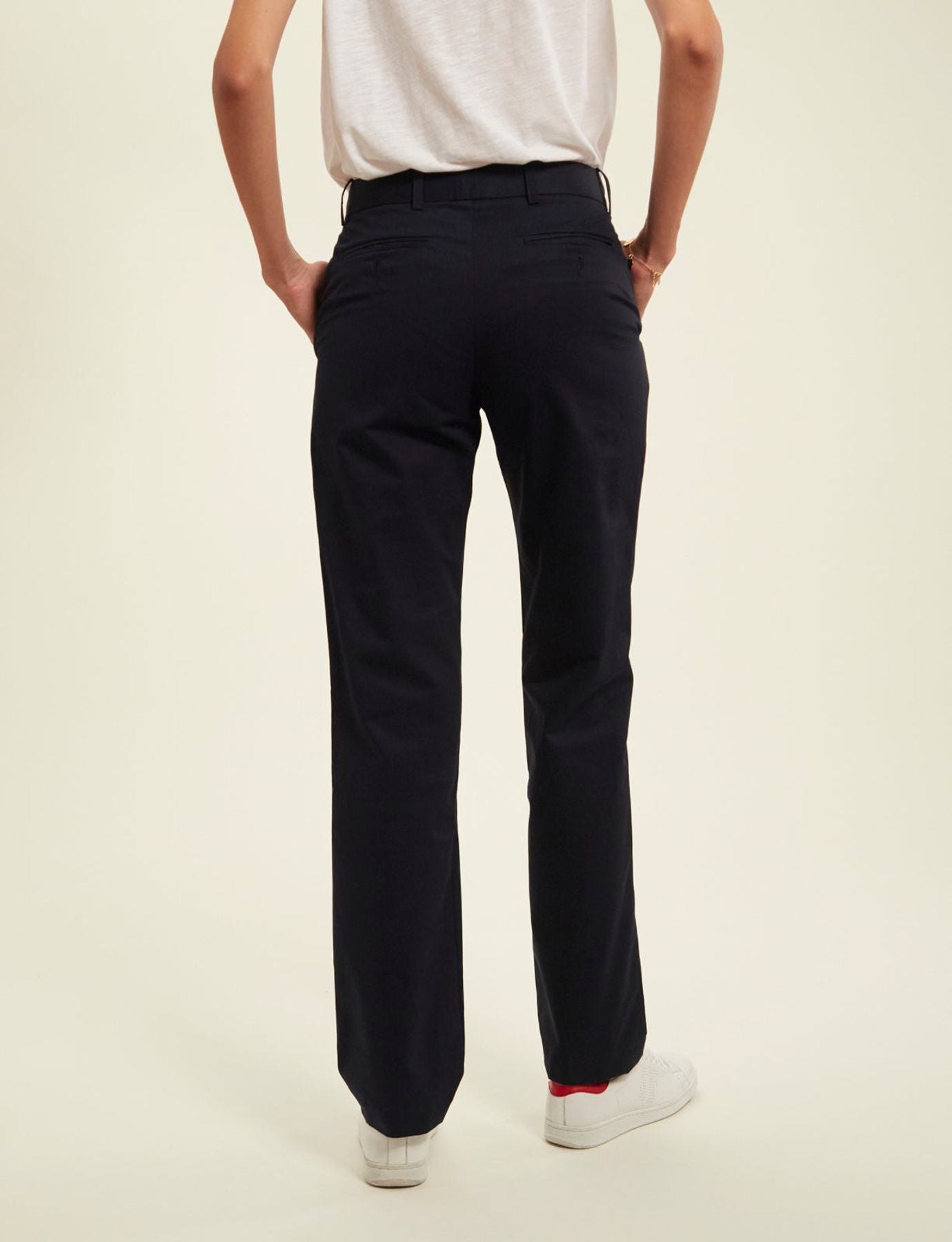 Francisco navy trousers