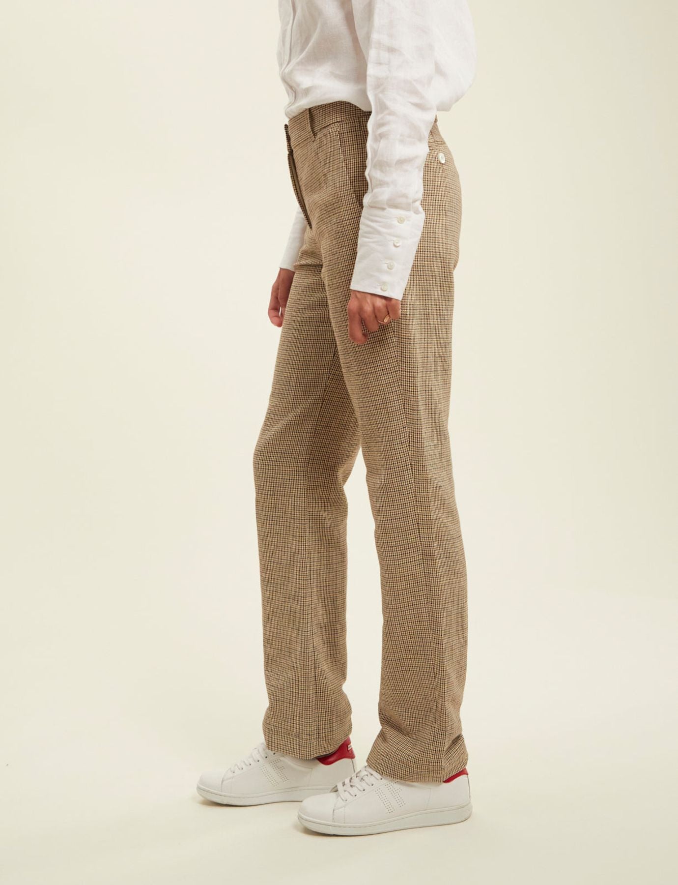 Francisco houndstooth trousers