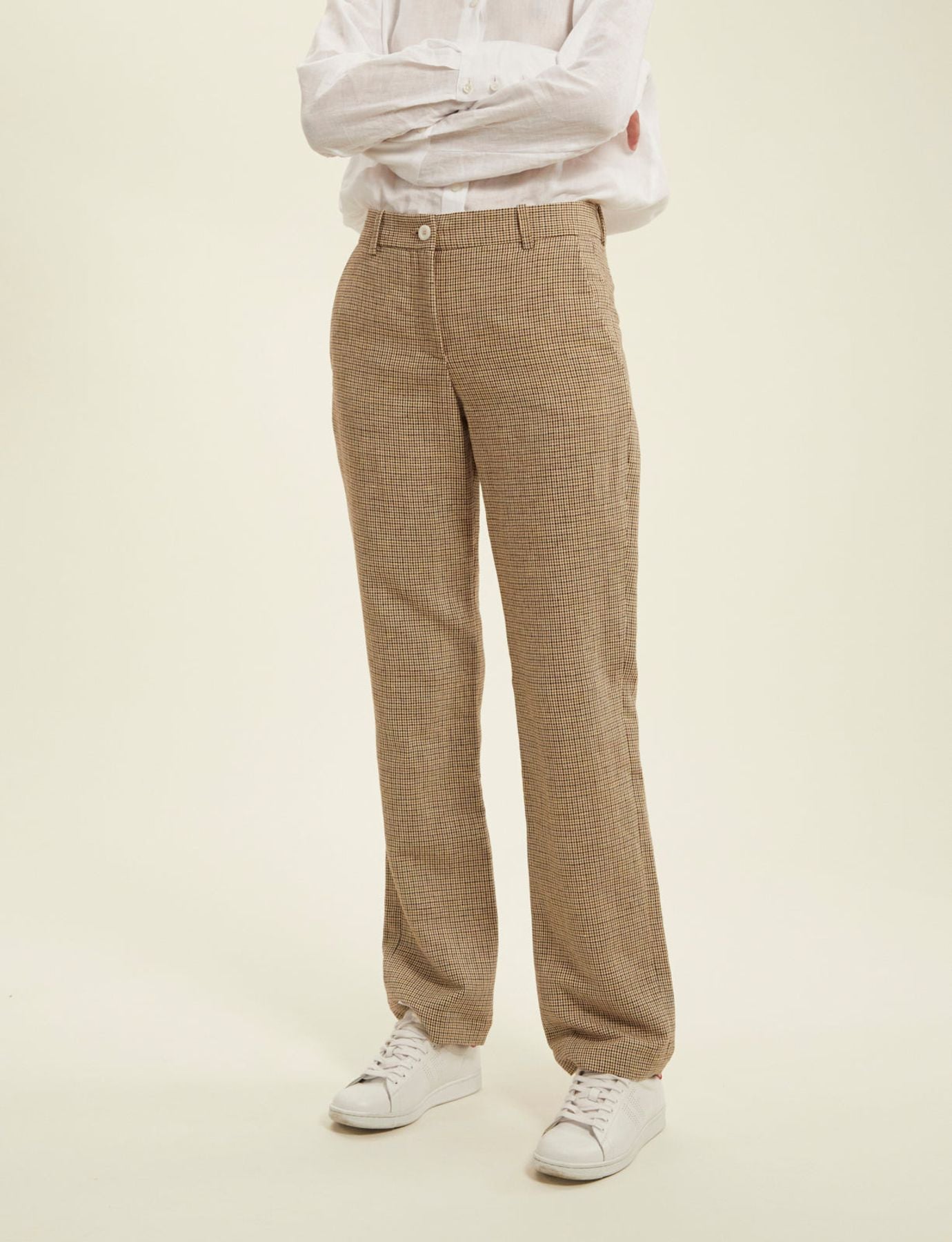 Francisco houndstooth trousers