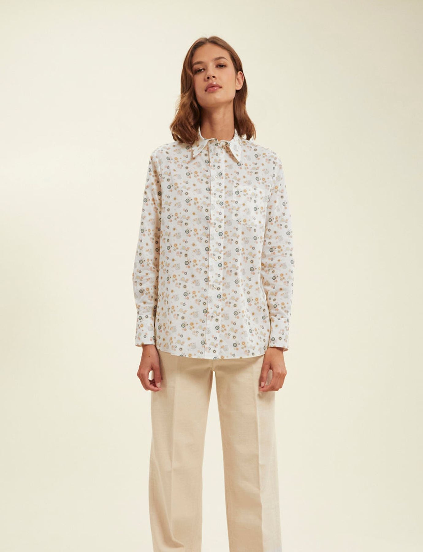Maureen floral shirt