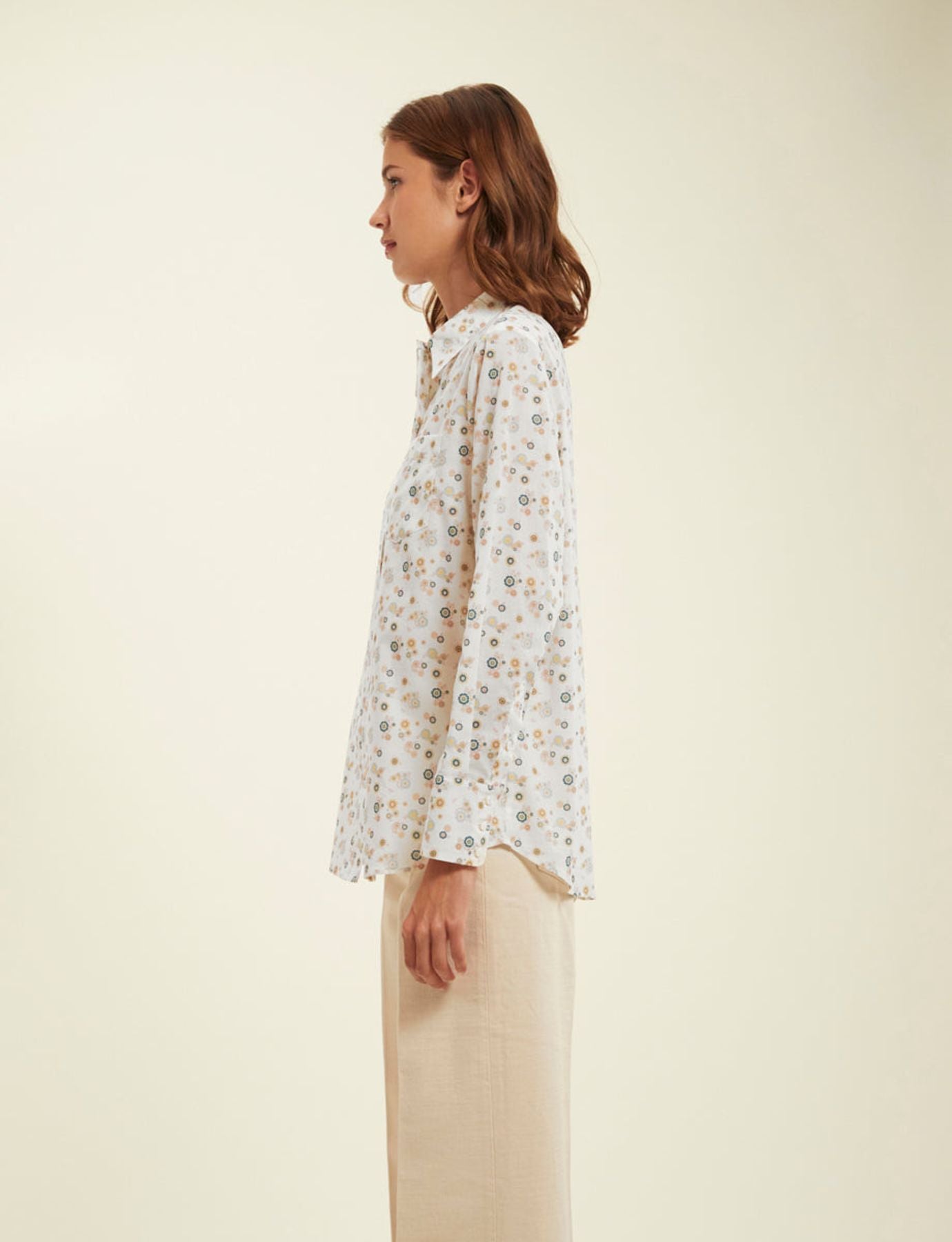 Maureen floral shirt