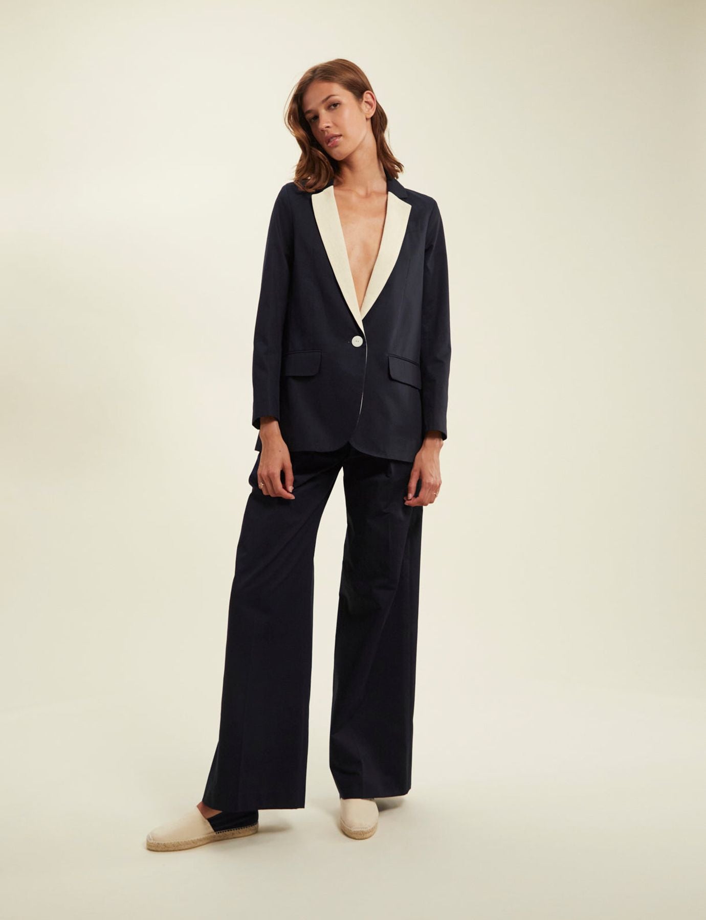 Bruna navy blue jacket
