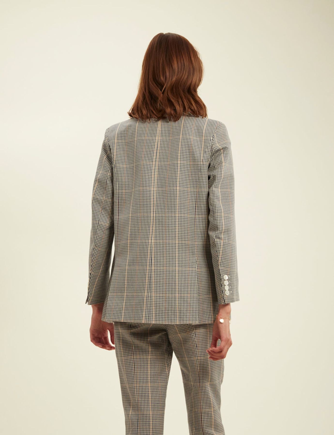 Bruna checked jacket