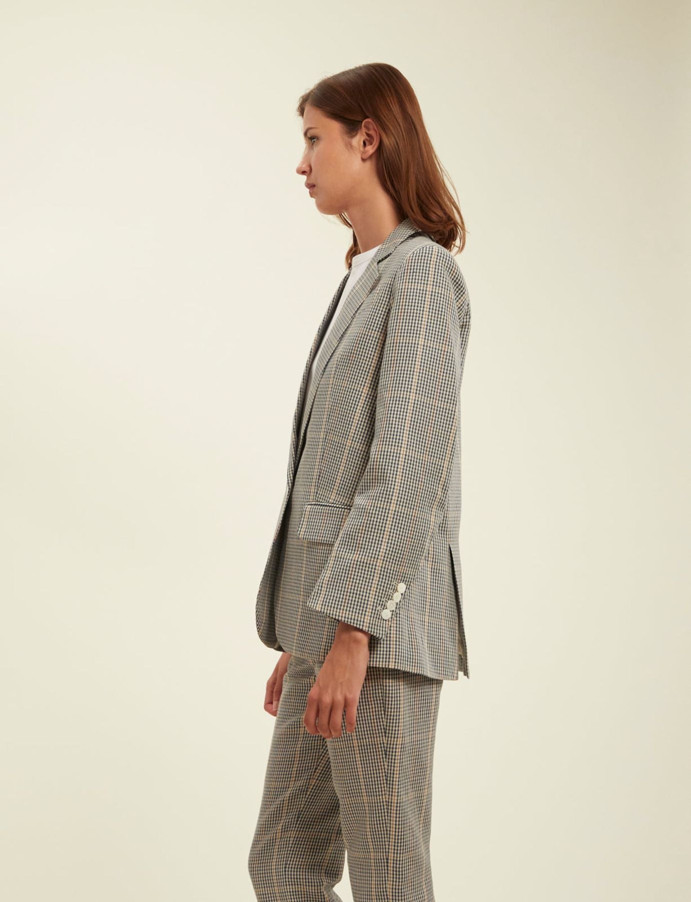 Bruna checked jacket