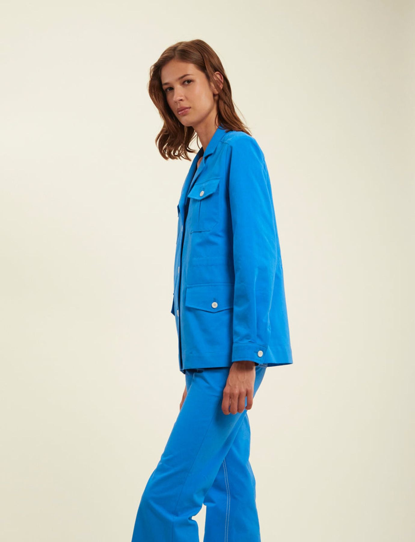 Cobalt blue Flipper jacket