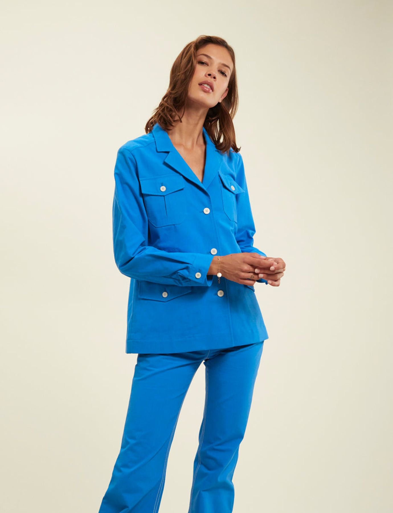 Cobalt blue Flipper jacket