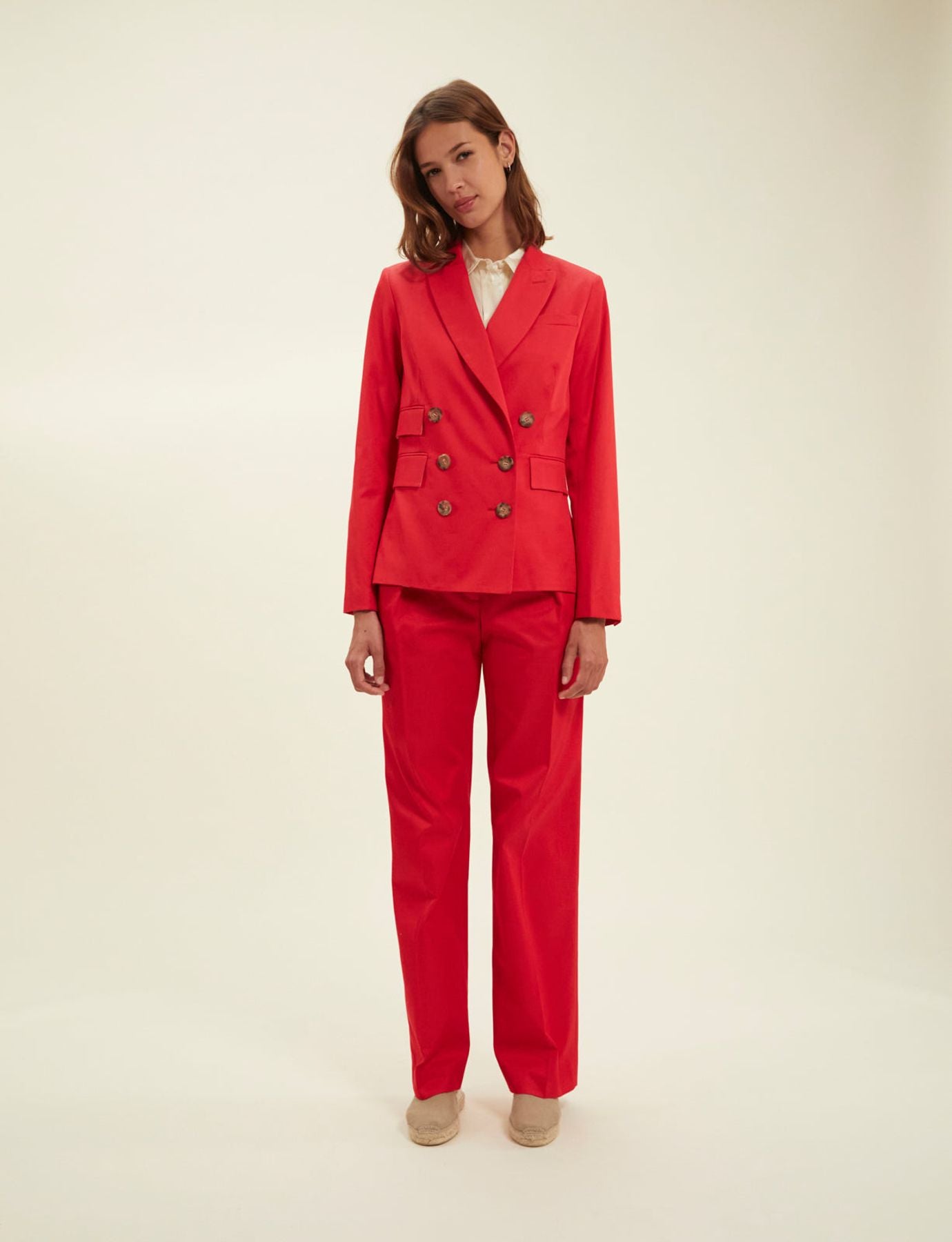 Maurice red jacket