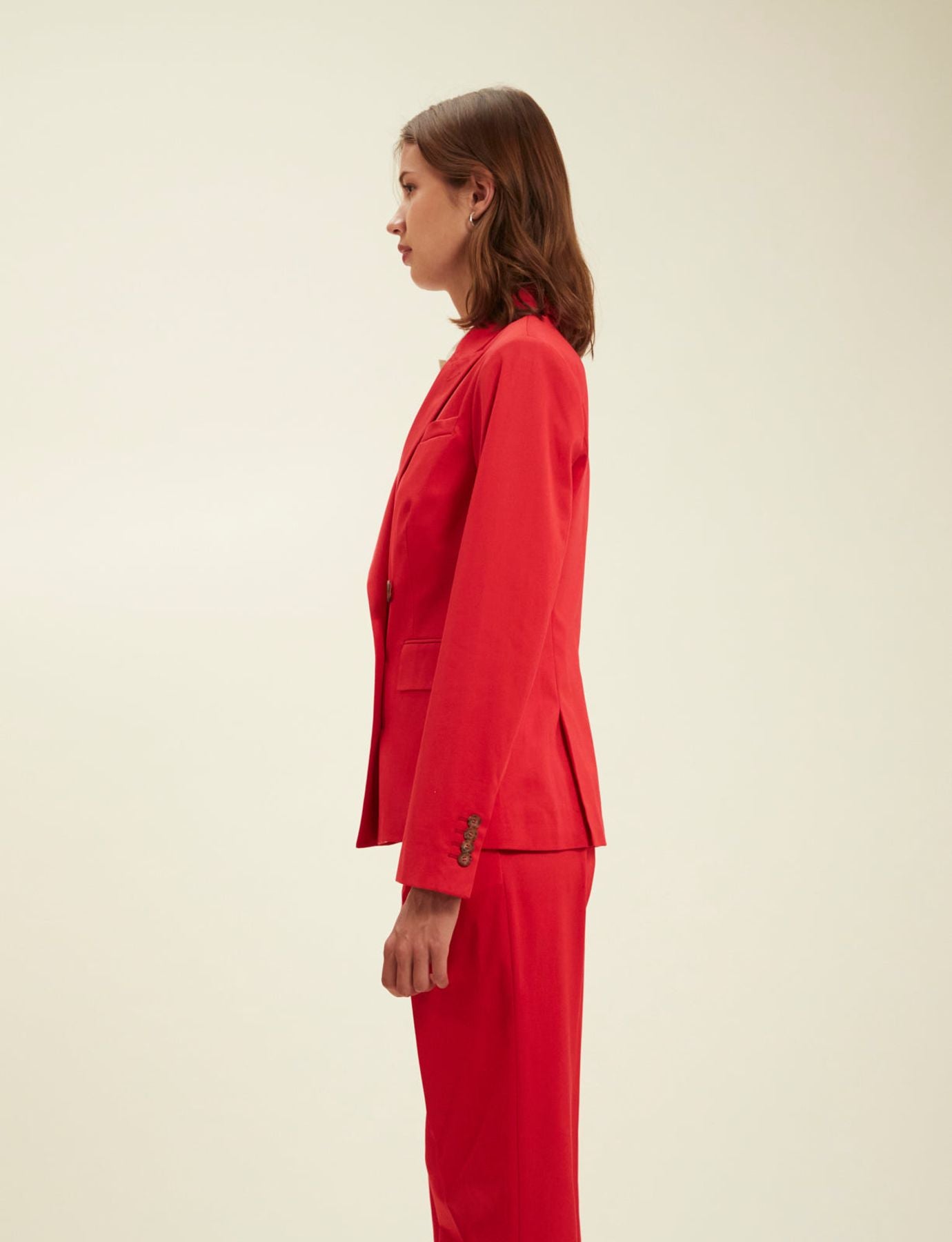 Maurice red jacket