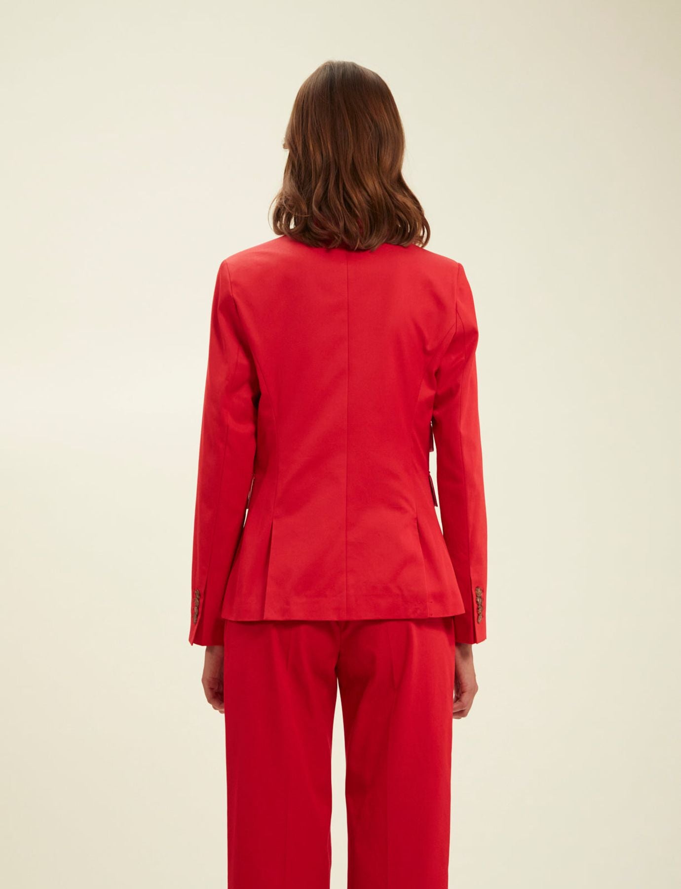 Maurice red jacket