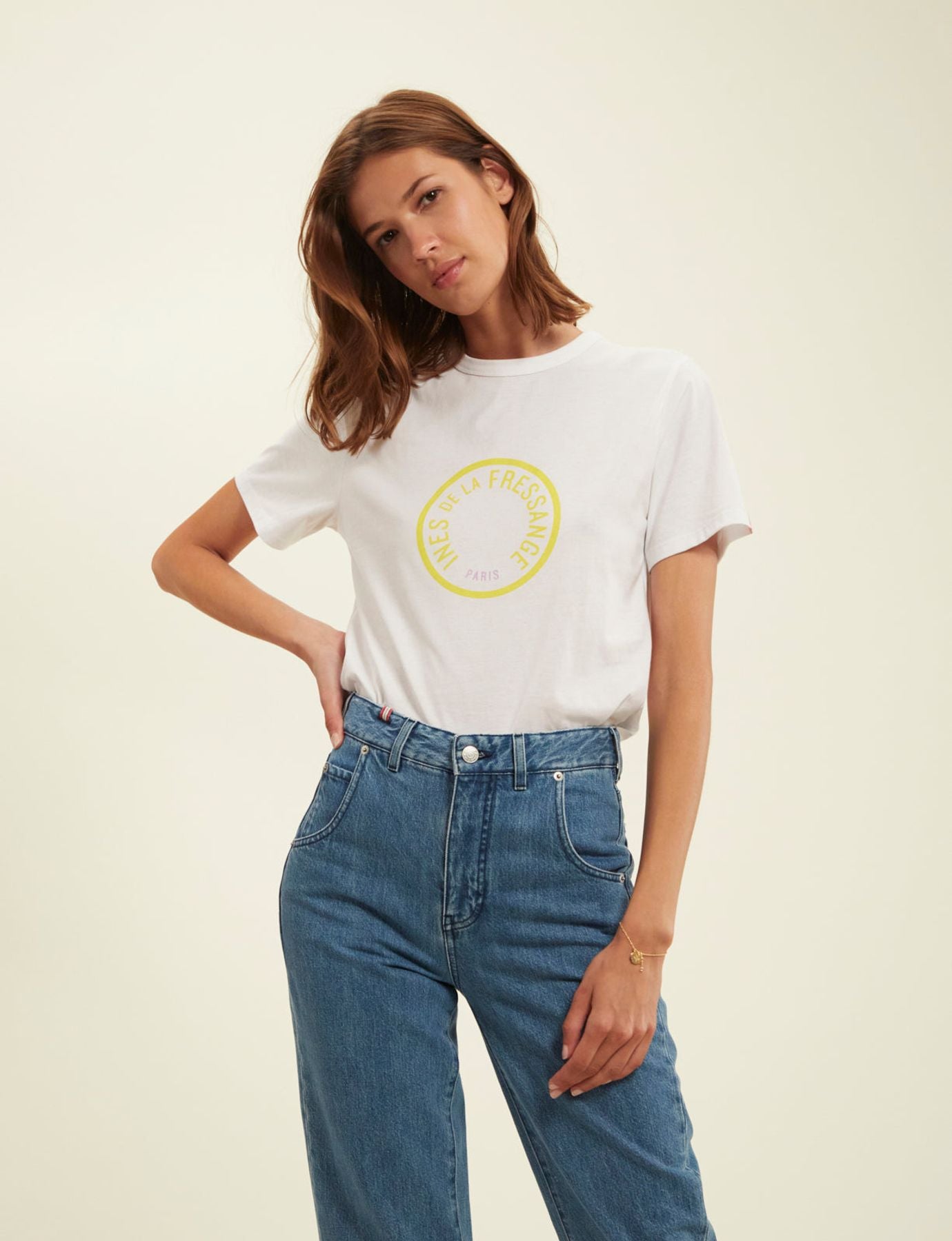 Oscar yellow logo T-shirt