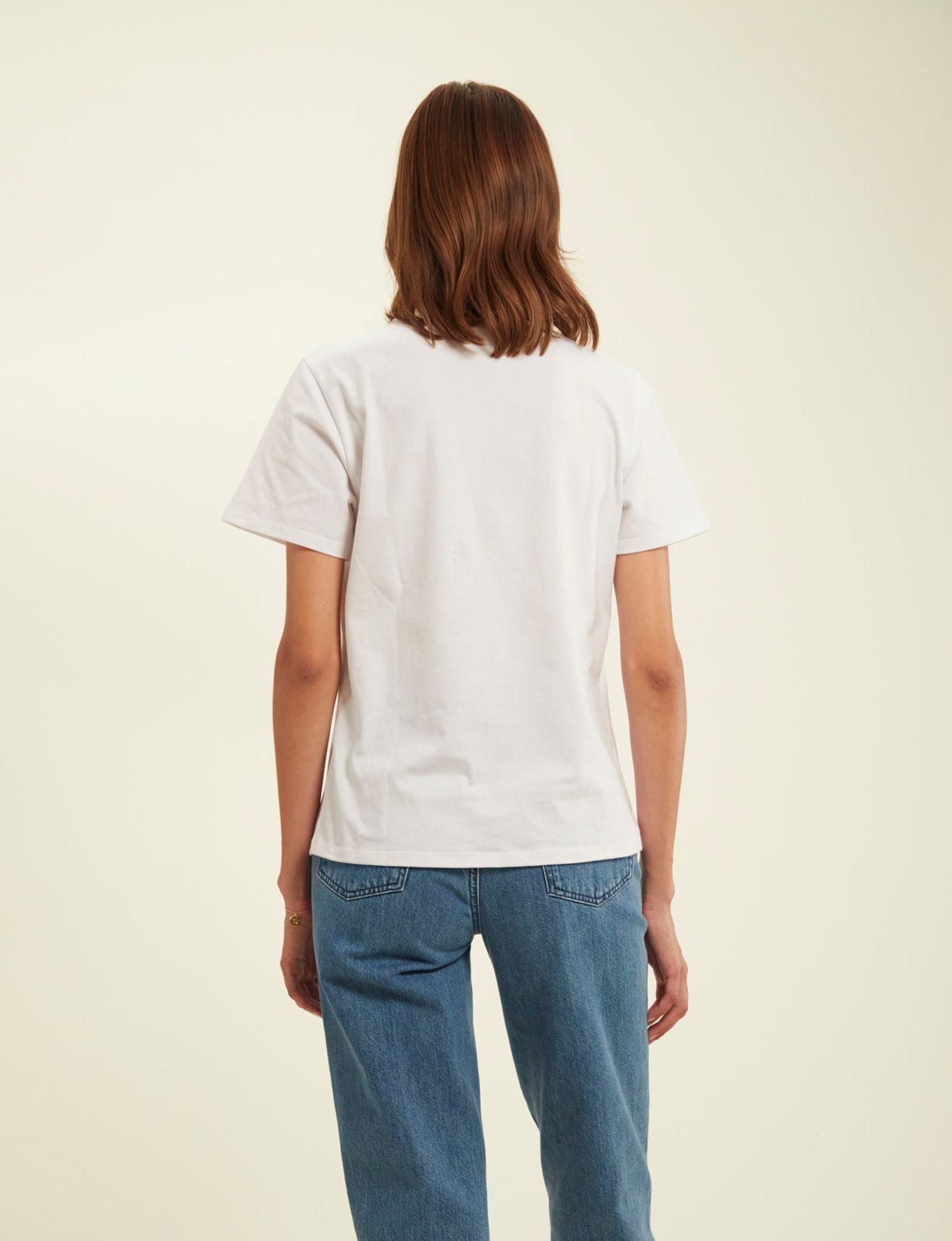 Oscar white embroidered T-shirt