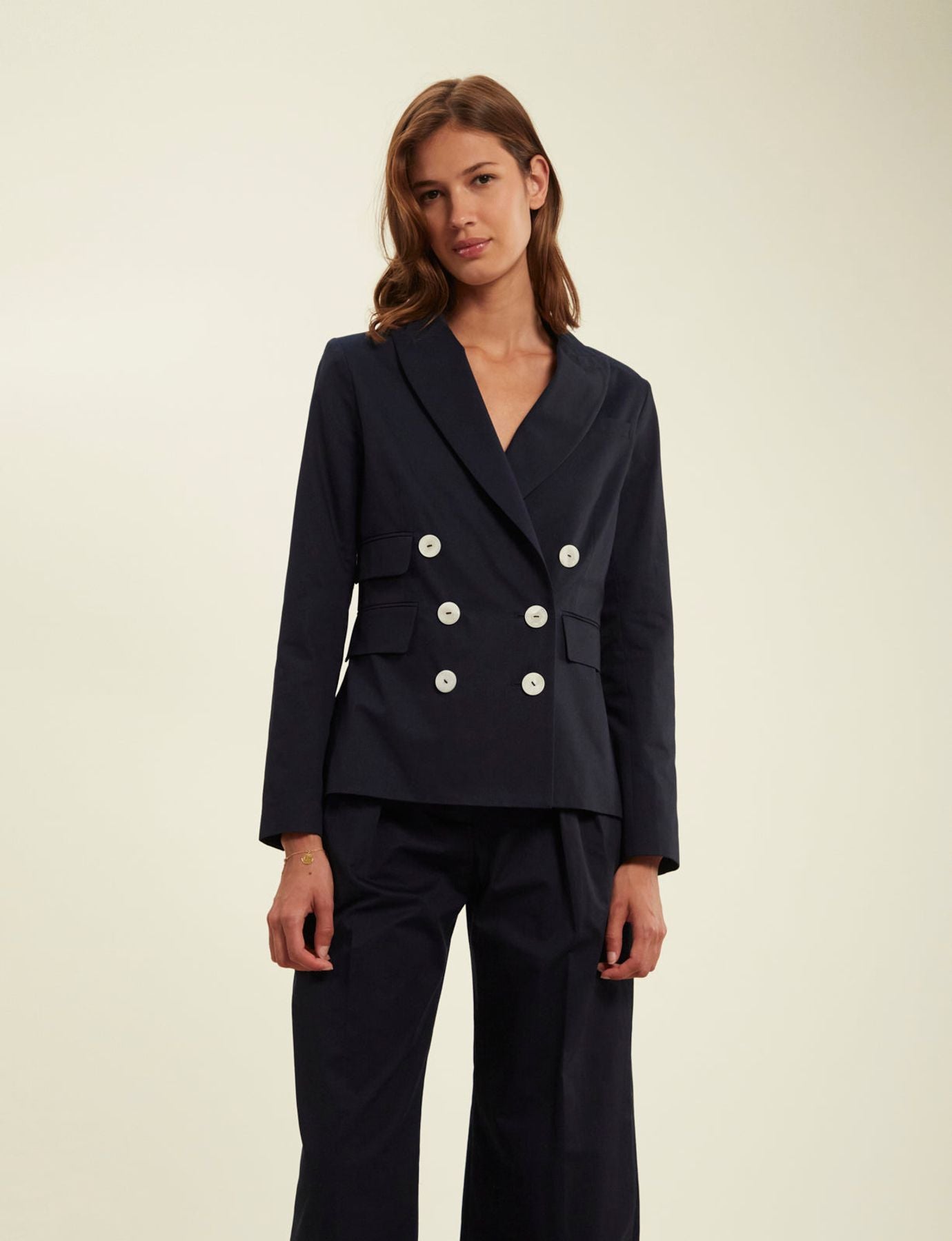 Maurice navy jacket
