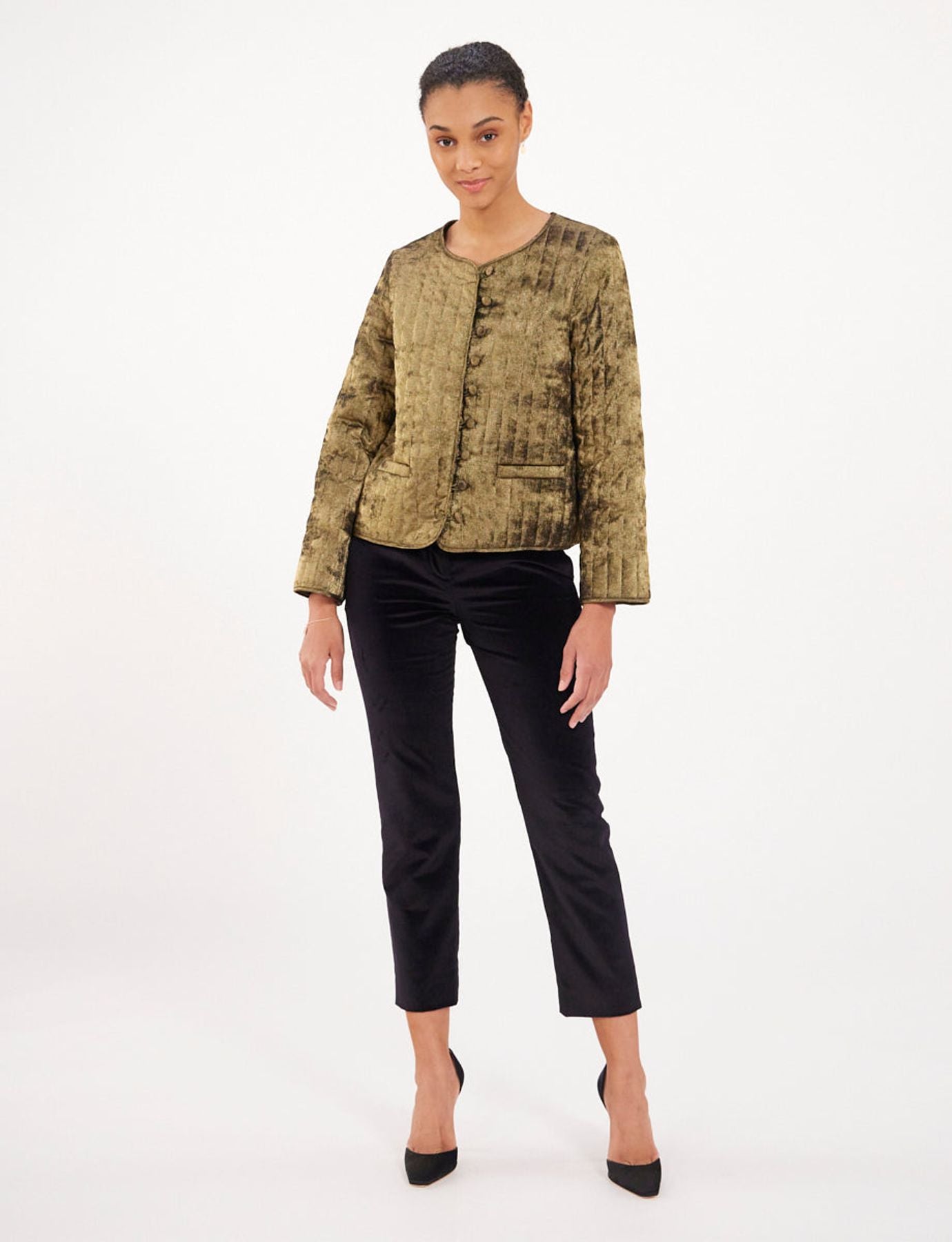 Wyoming gold lamé jacket