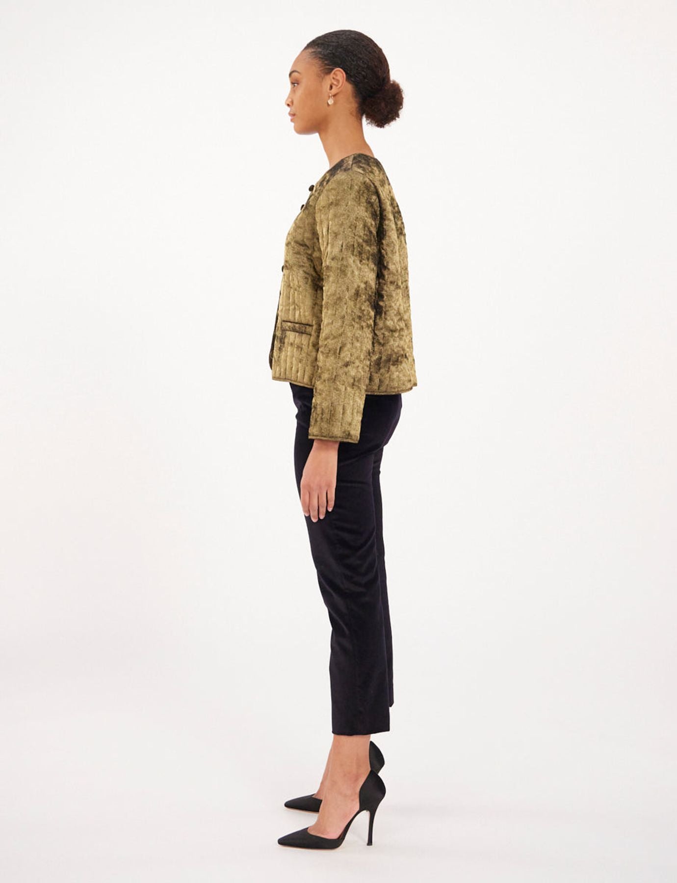 Wyoming gold lamé jacket