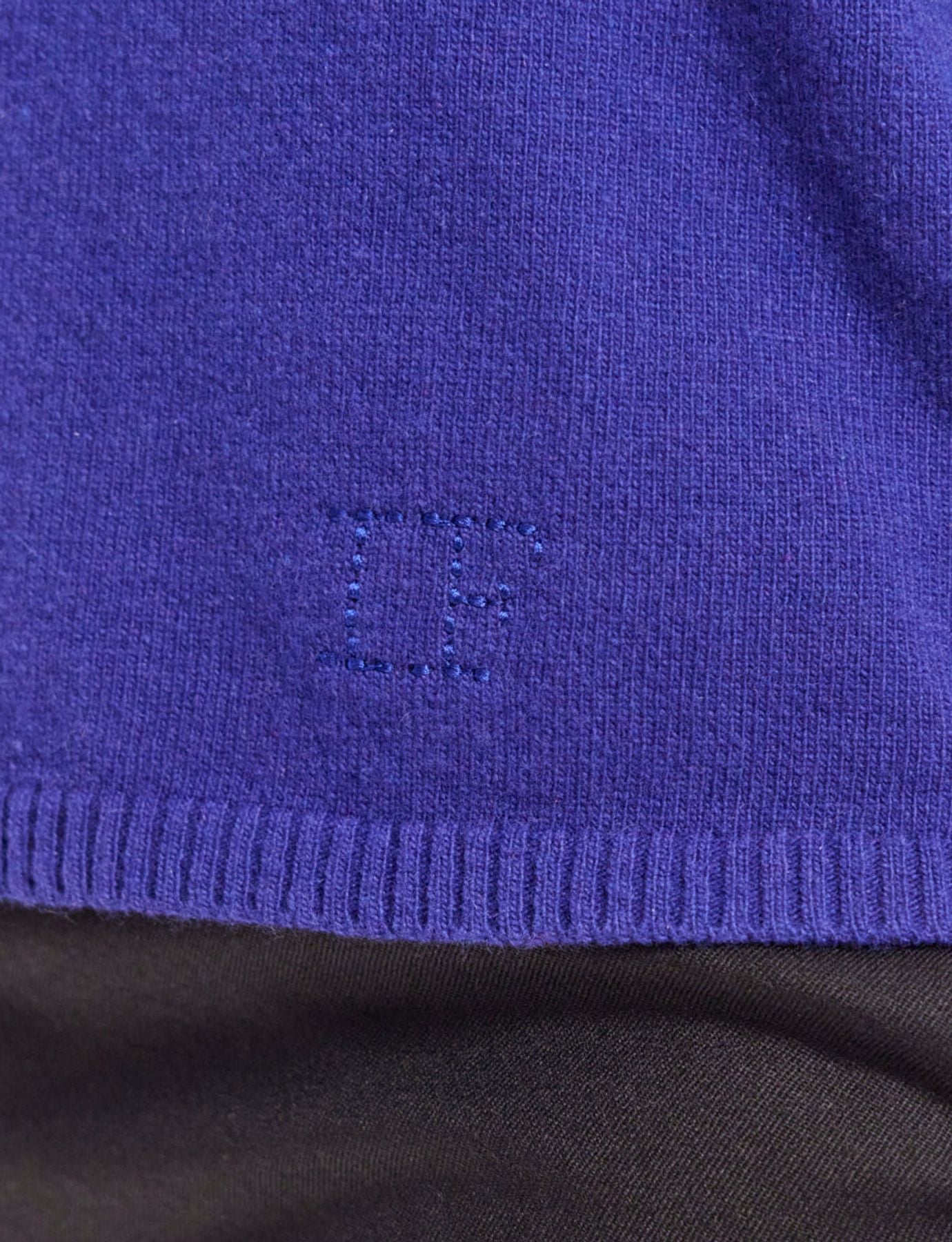 Jersey Morgane de lana y cachemira azul