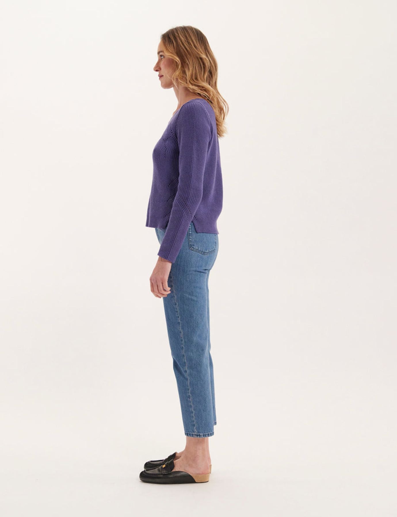 Pull Agathe violet