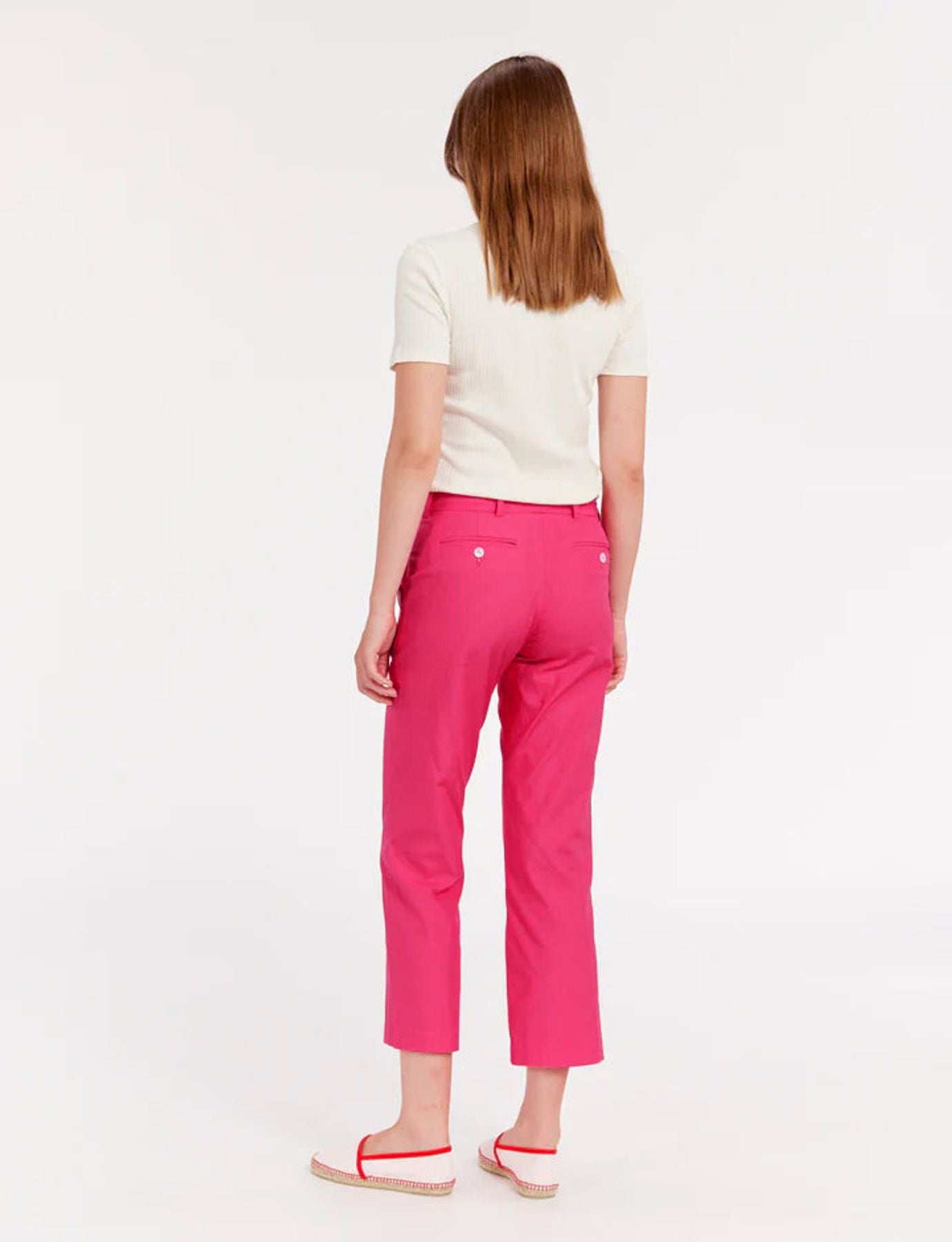 Pantaloni rosa Francesca