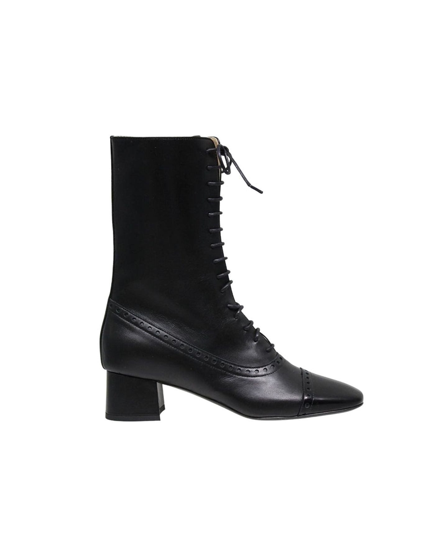 Bottes hautes à lacets