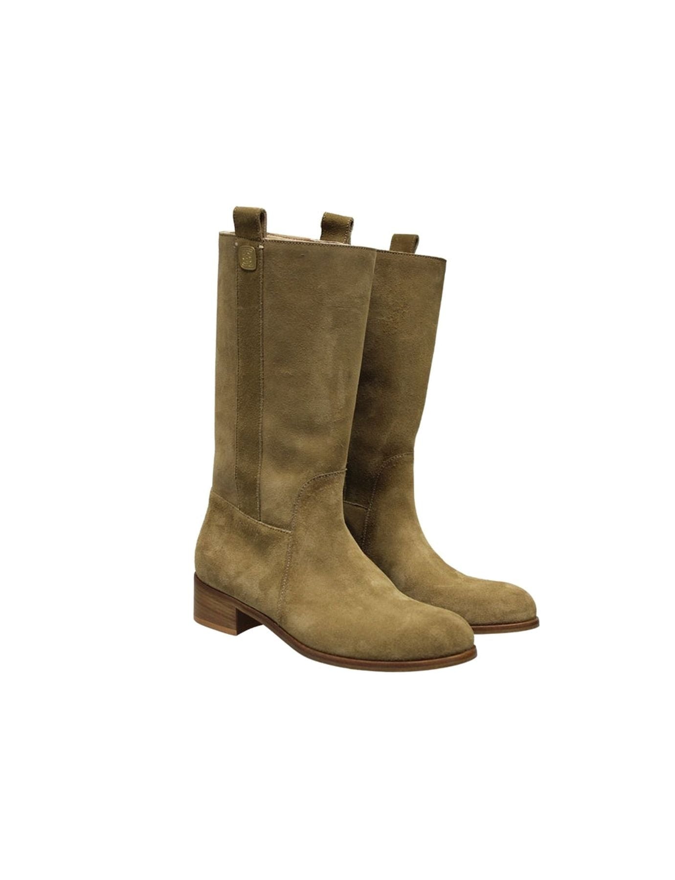 Bottes en daim Sable