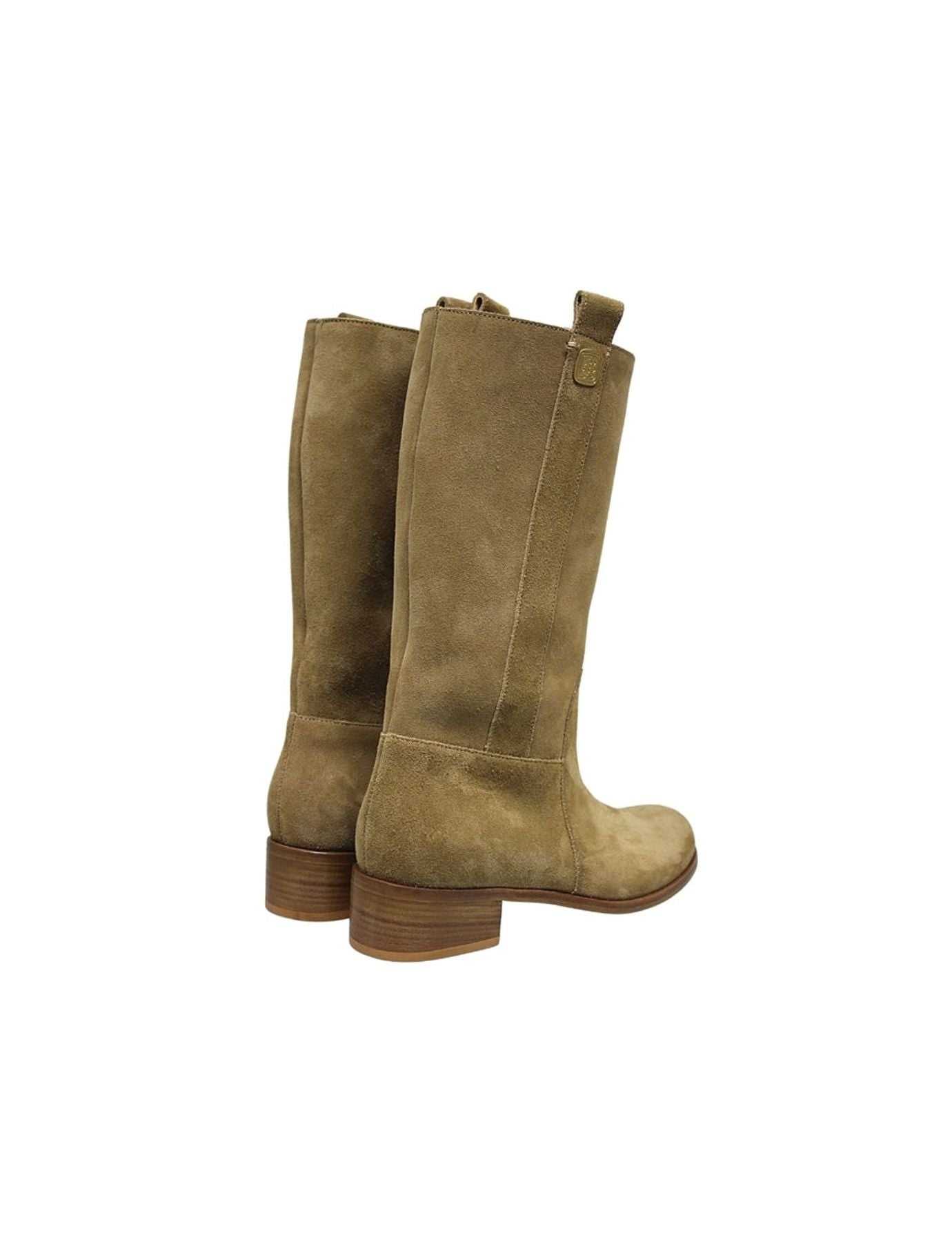 Bottes en daim Sable