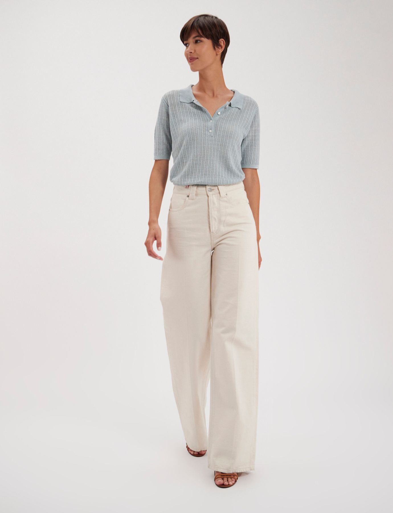 Mara ecru jeans x Notify