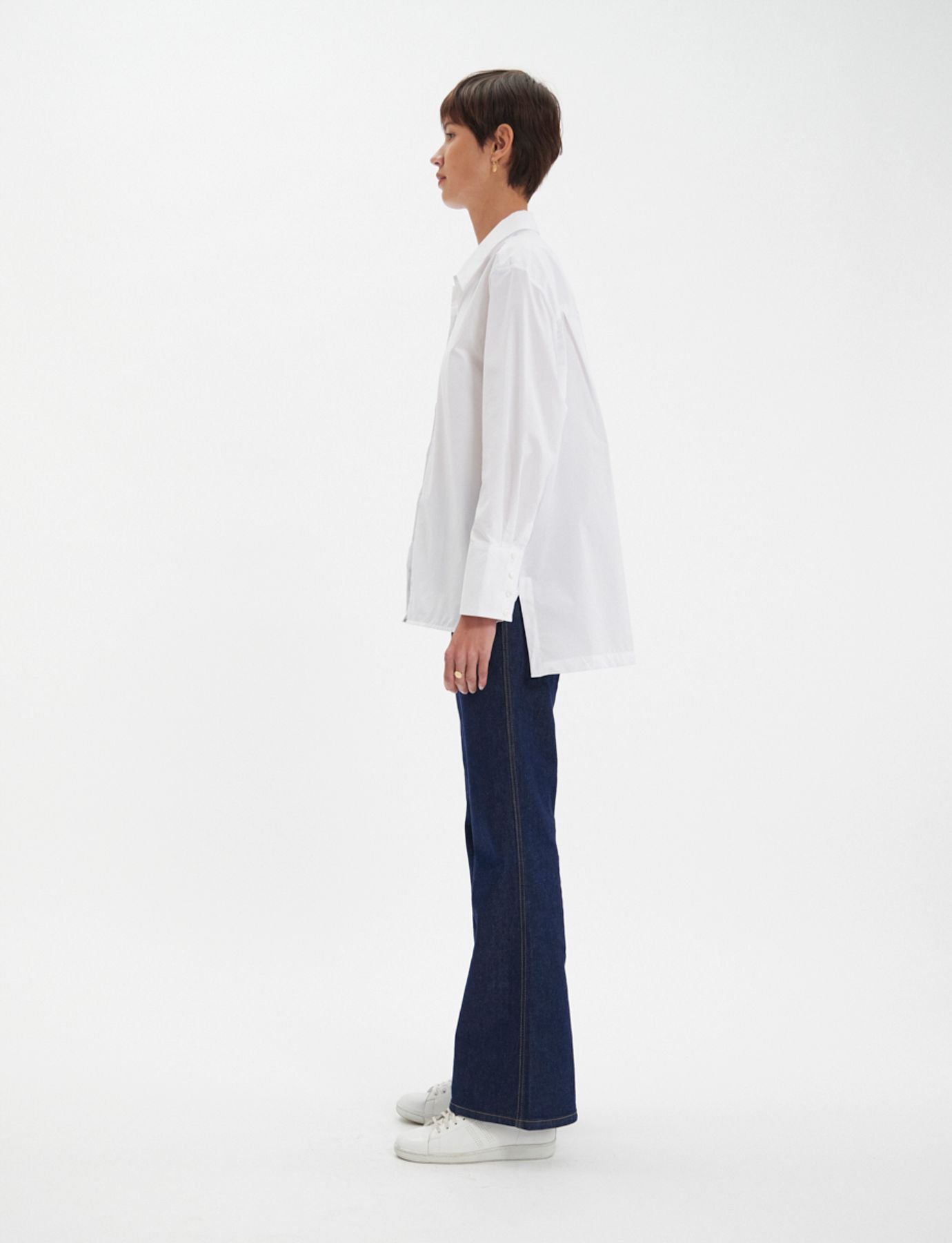 Falco white cotton shirt