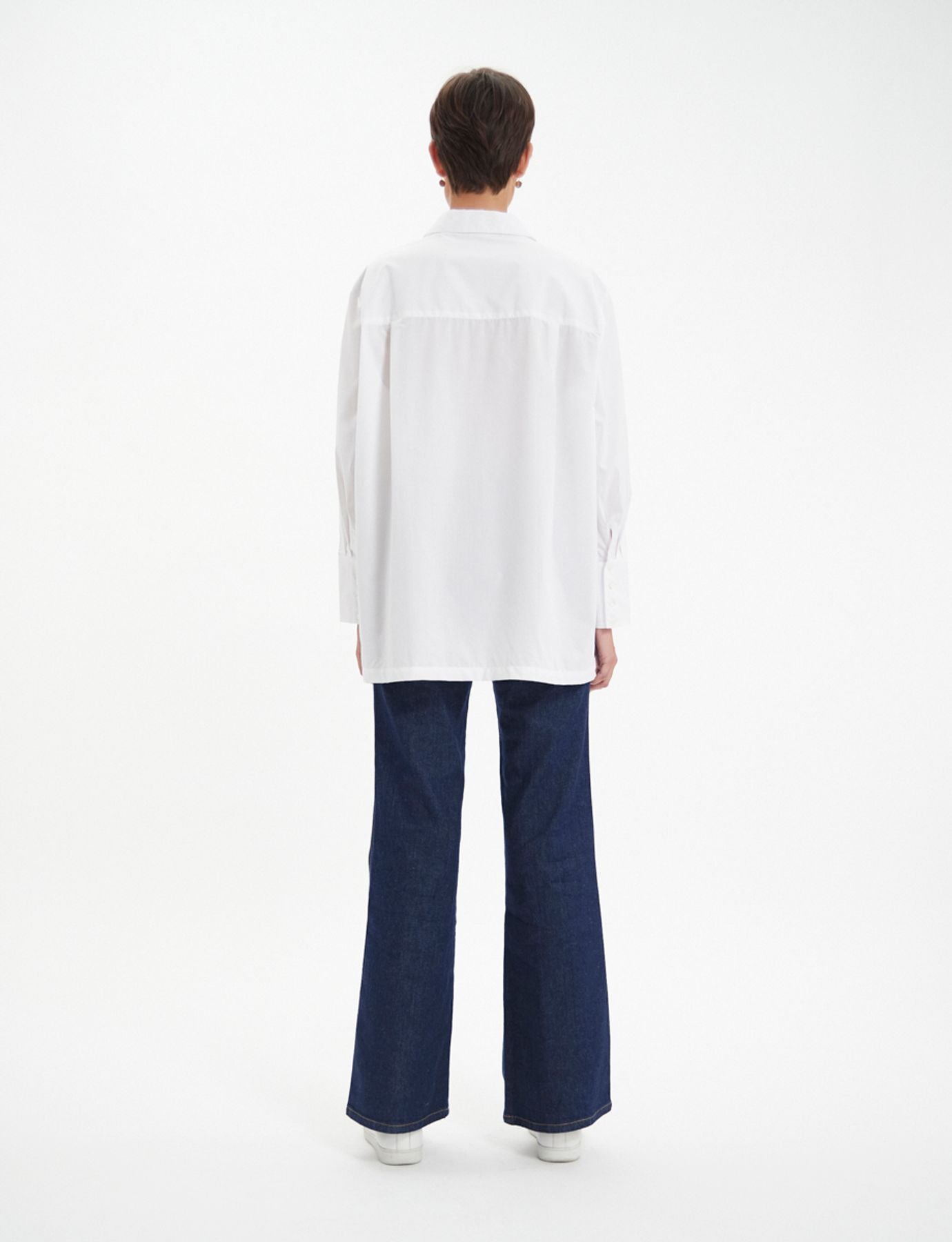 Falco white cotton shirt