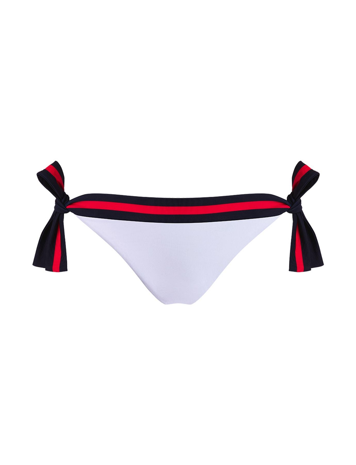 Flamme, bas de maillot de bain femme mini, blanc, Ines x Vilebrequin