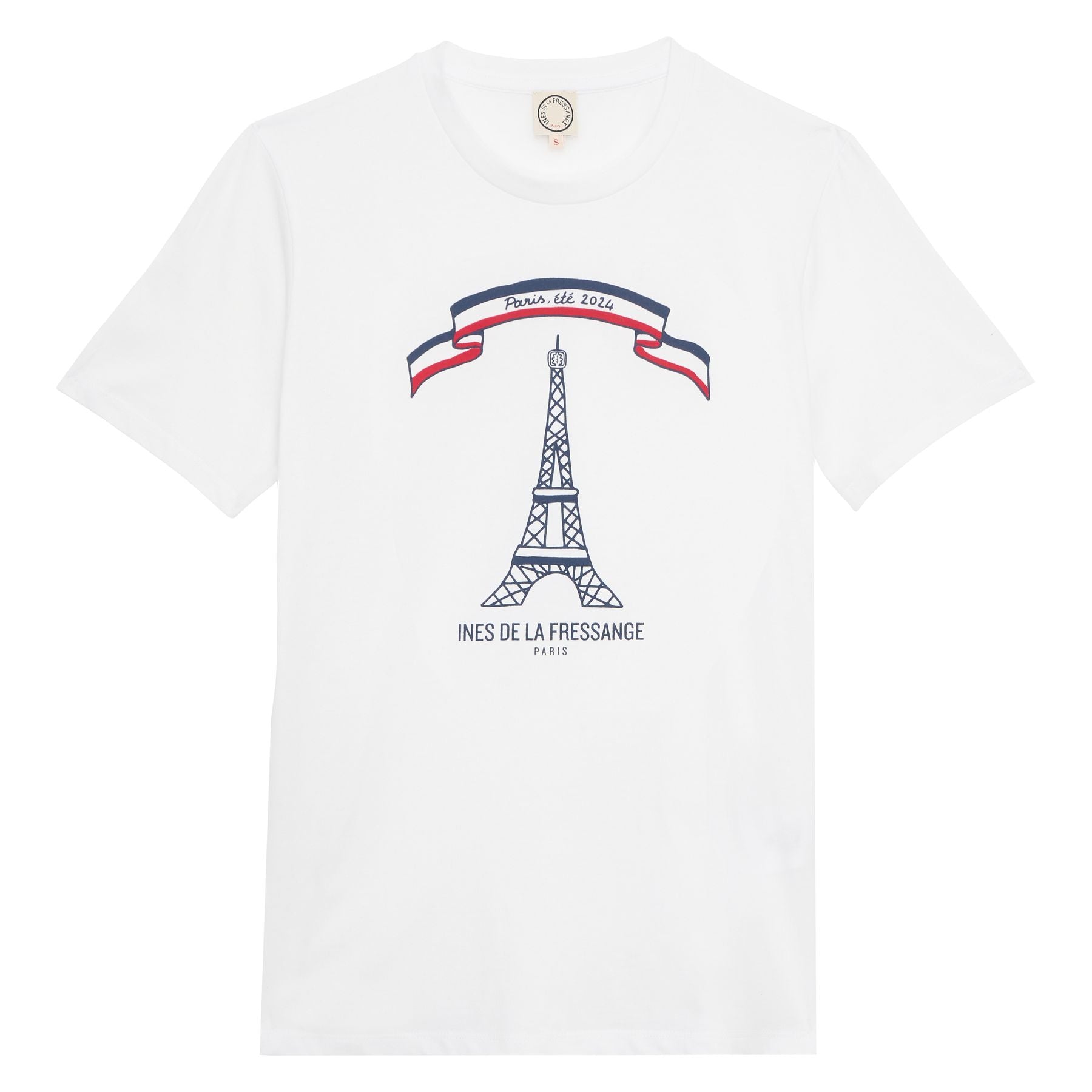 T-shirt série limitée, été 2024 à Paris, modèle « Tour Eiffel »