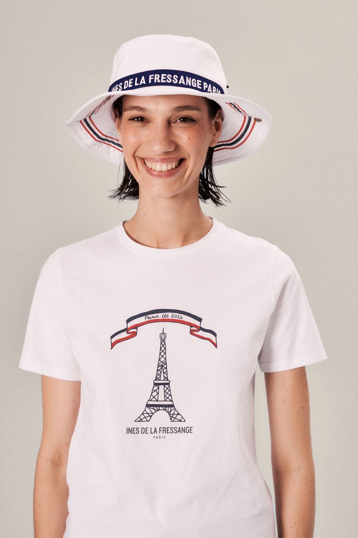 T-shirt série limitée, été 2024 à Paris, modèle « Tour Eiffel »