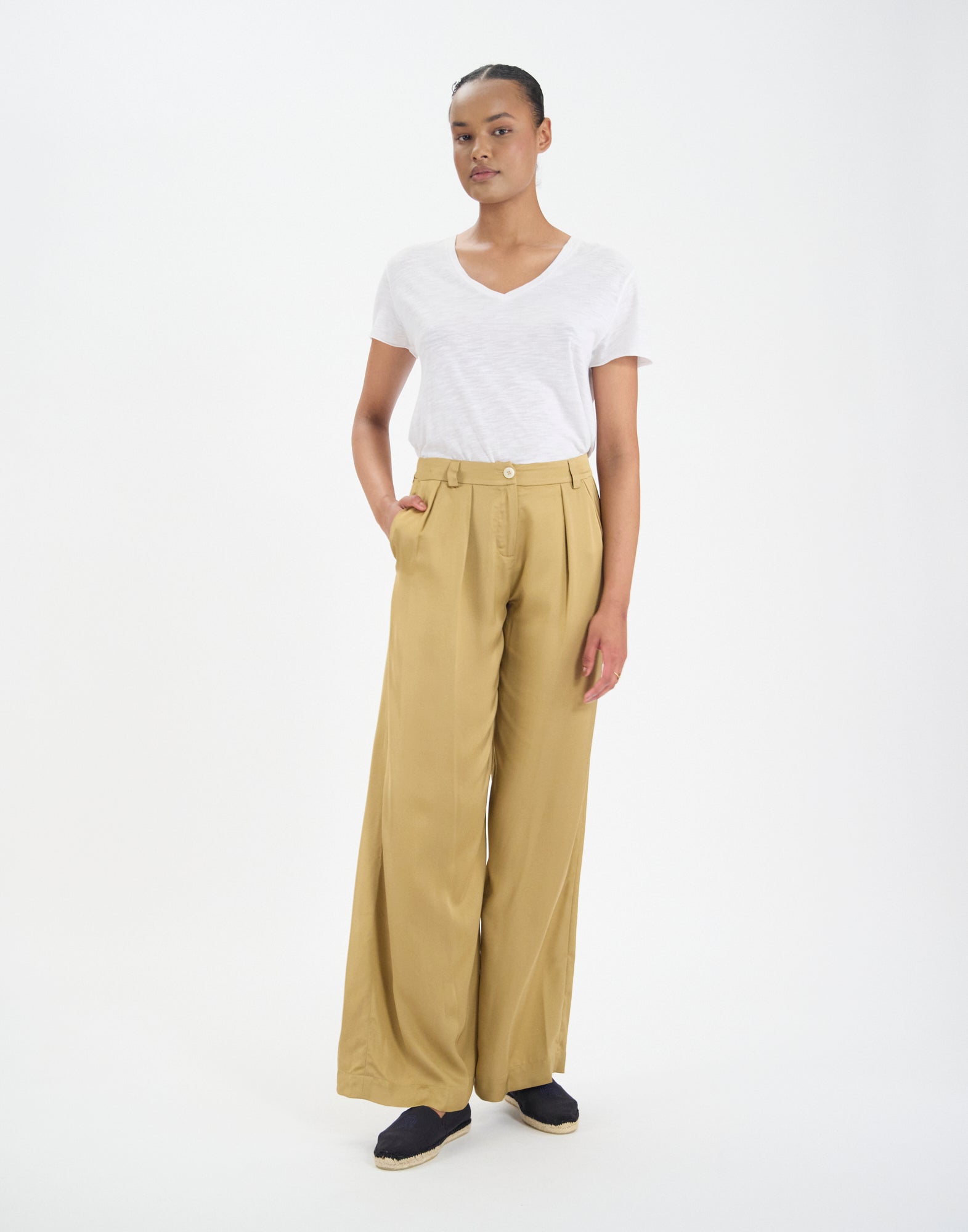 Luciano brown trousers