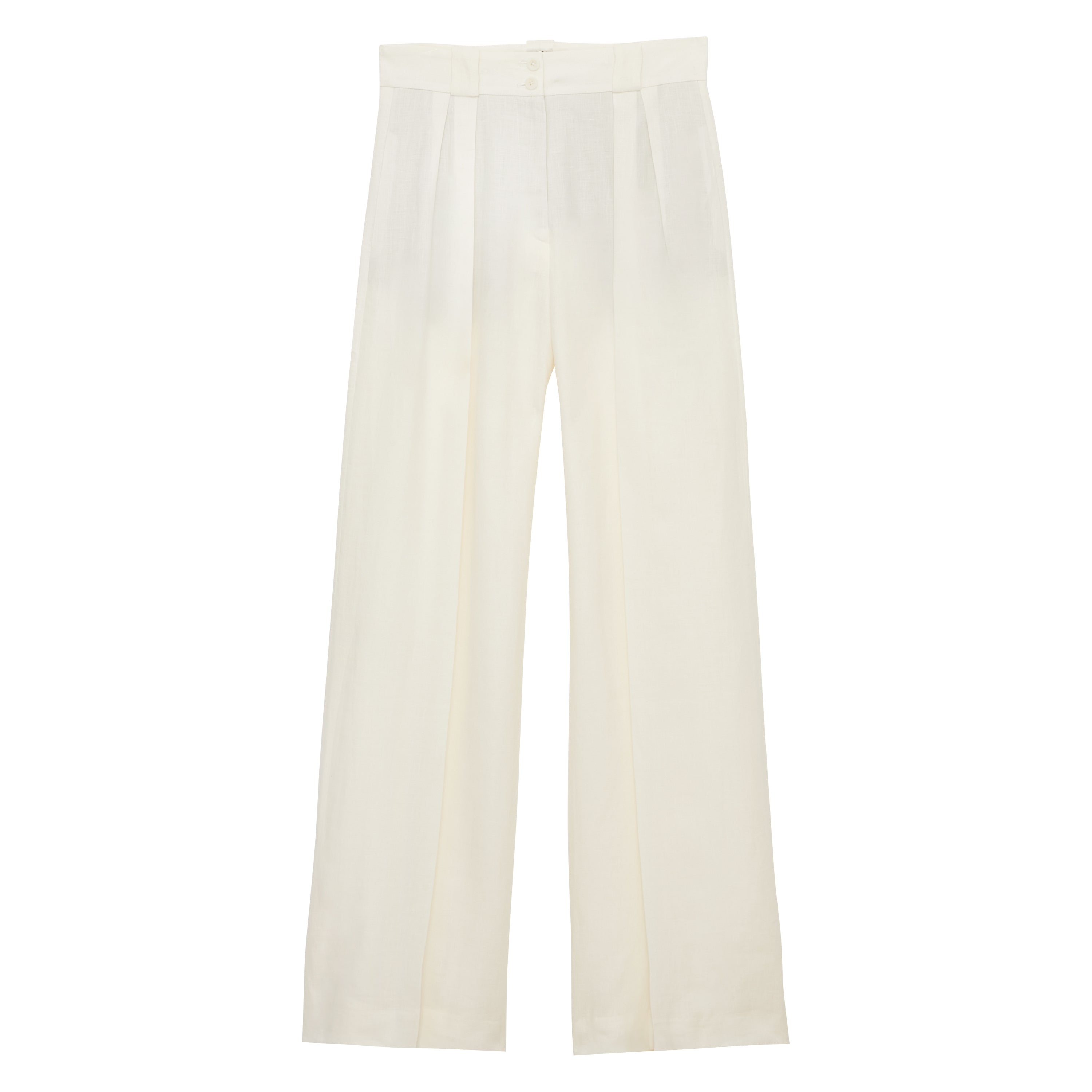 White Marlène trousers