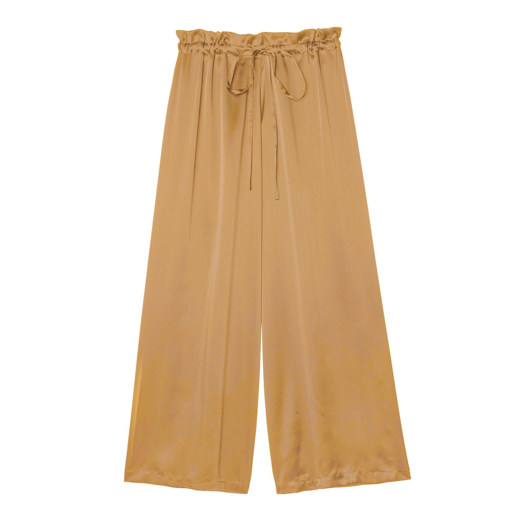 Pantalon large Kurt  camel