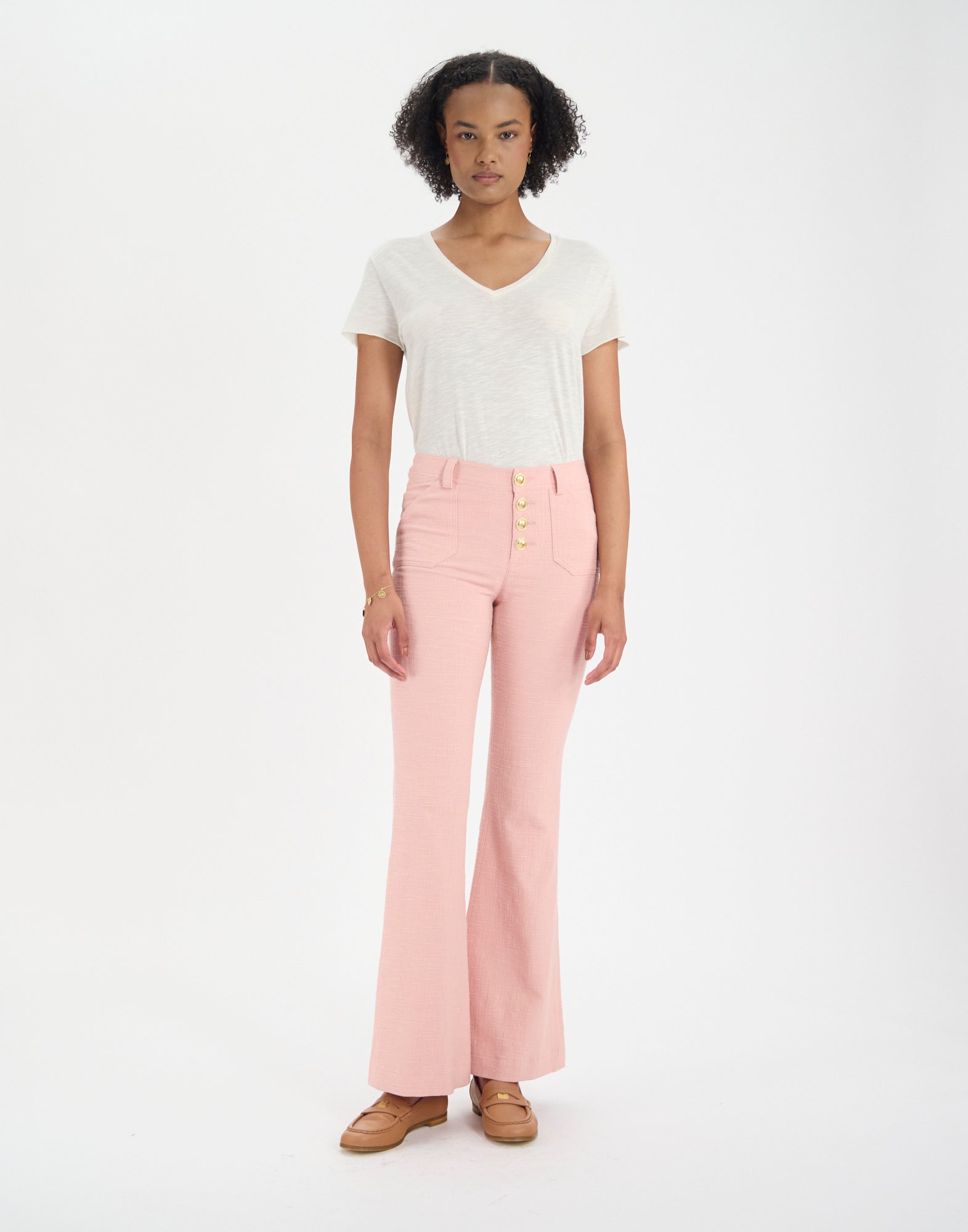Charlotte trousers in pink