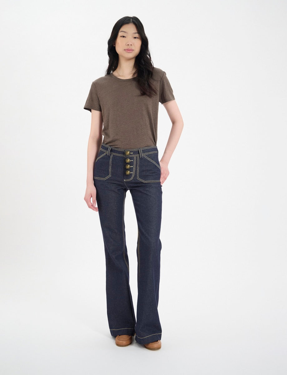 Pantaloni blu Charlotte