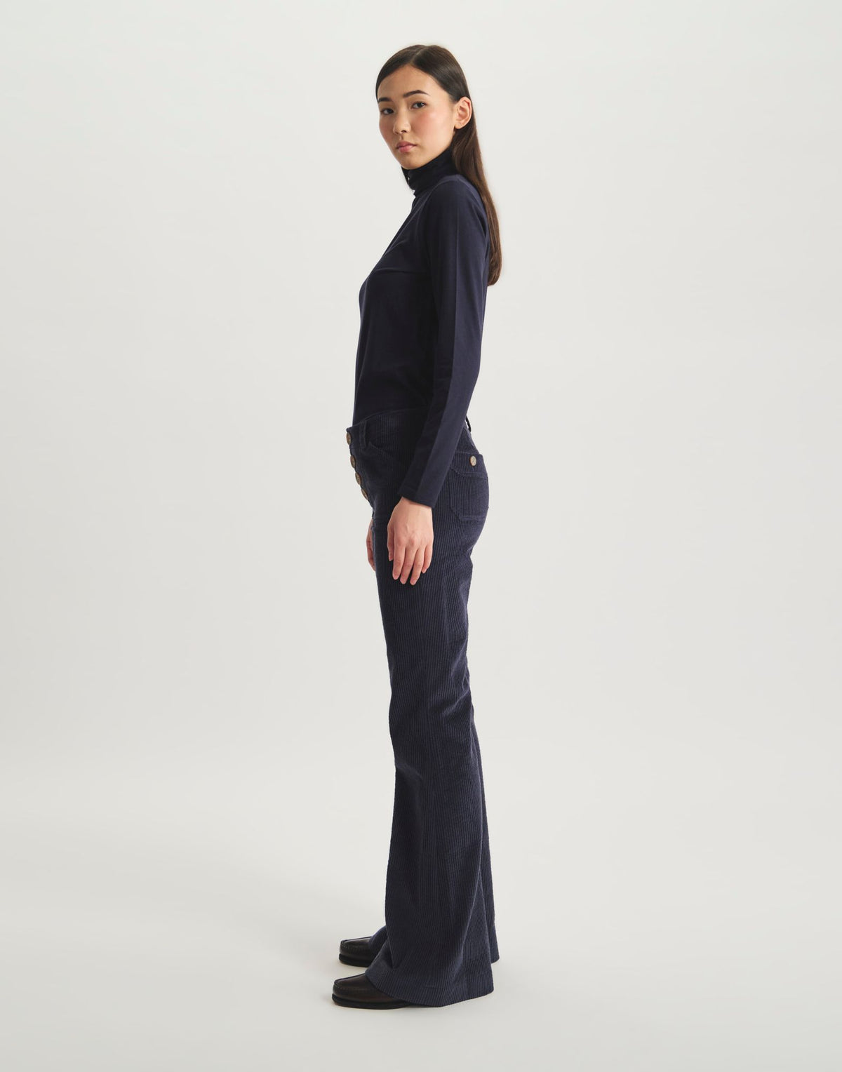 Pantalon Charlotte bleu marine