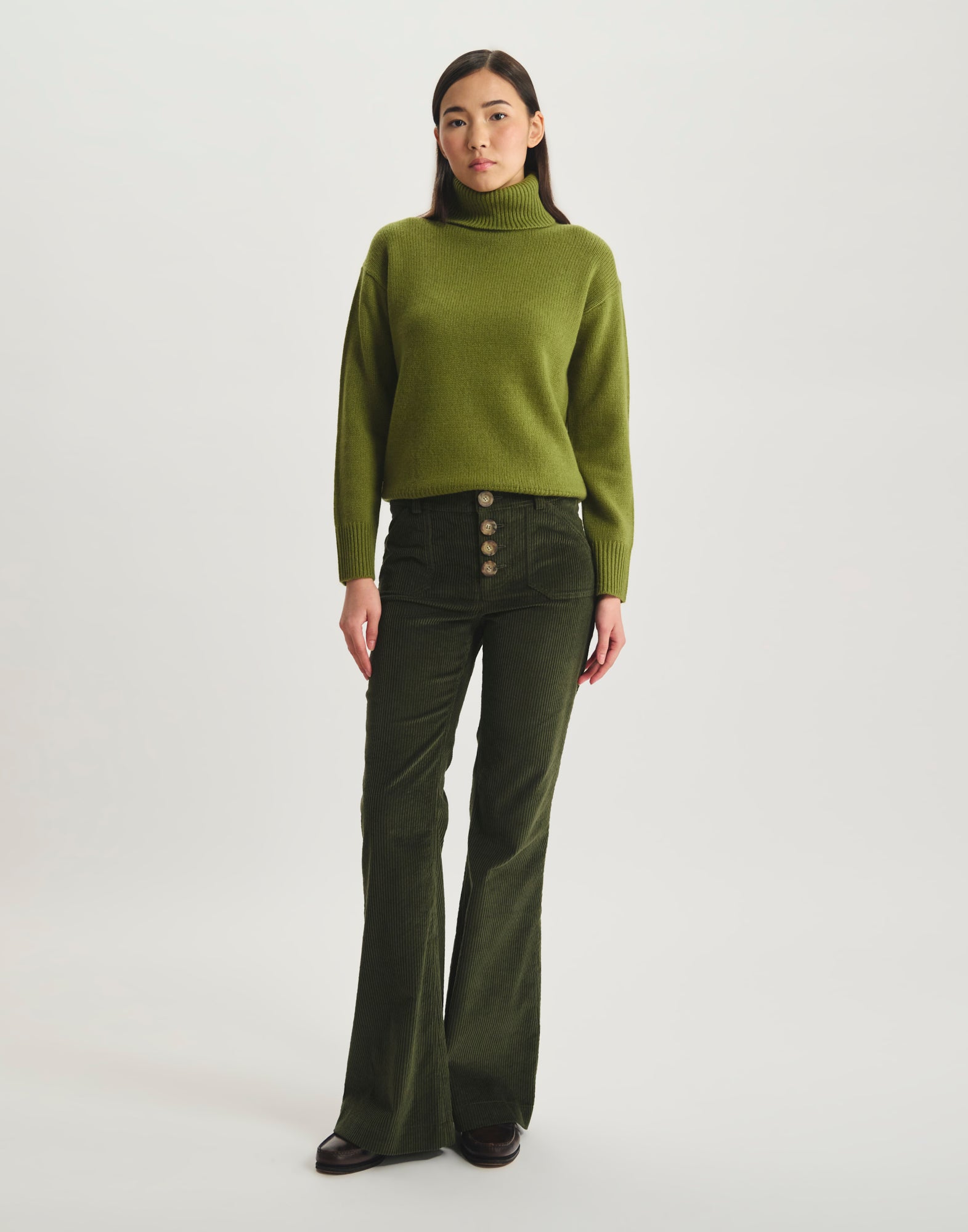Charlotte trousers in green