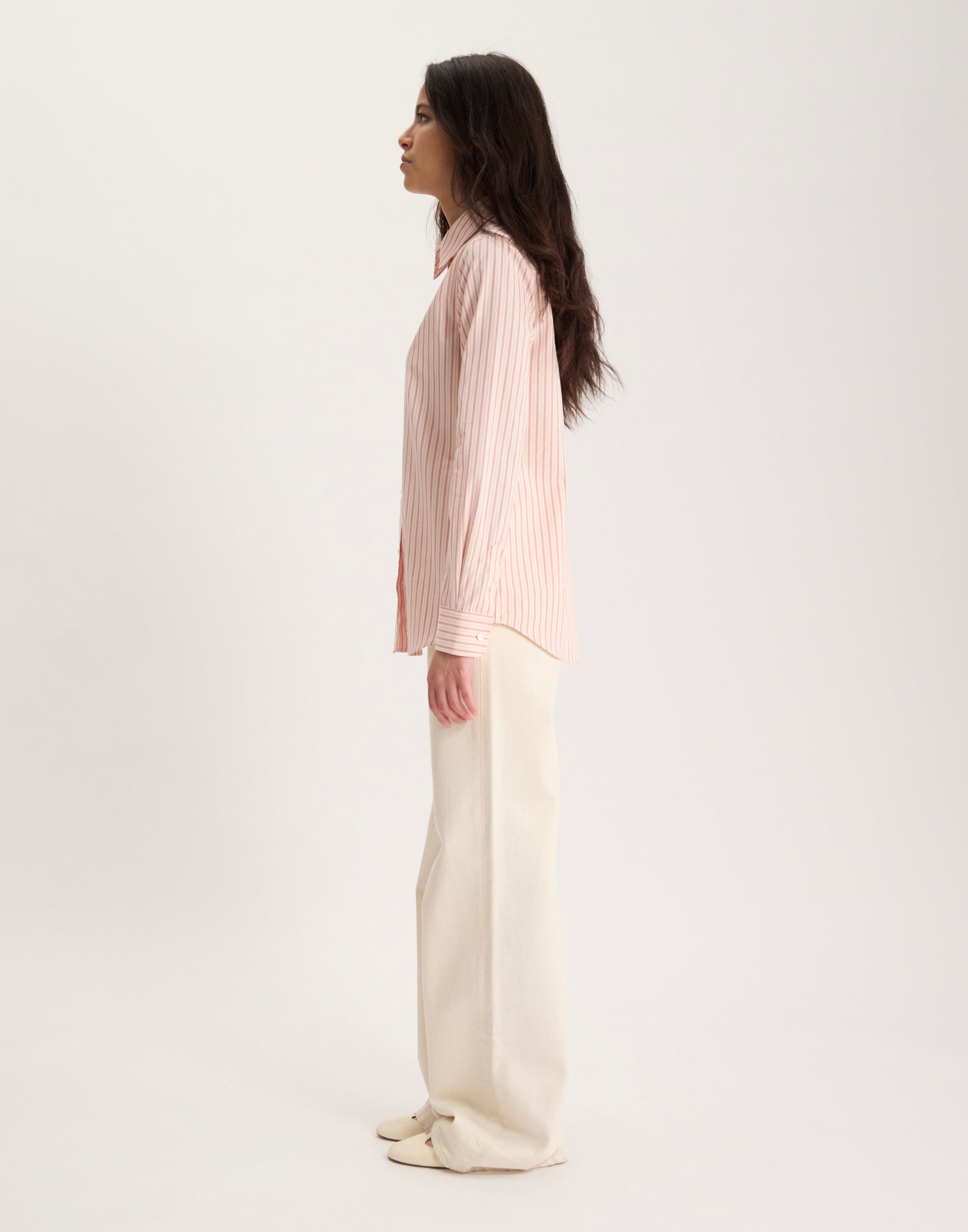 Camicia in cotone a righe Martin